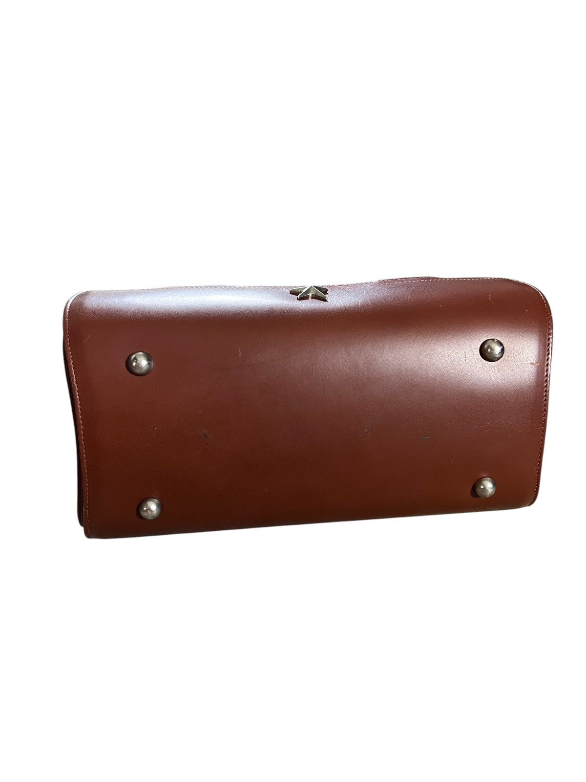 Thierry Mugler 1990 Thierry Mugler Paris Leather Handbag Size ONE SIZE - 13 Thumbnail