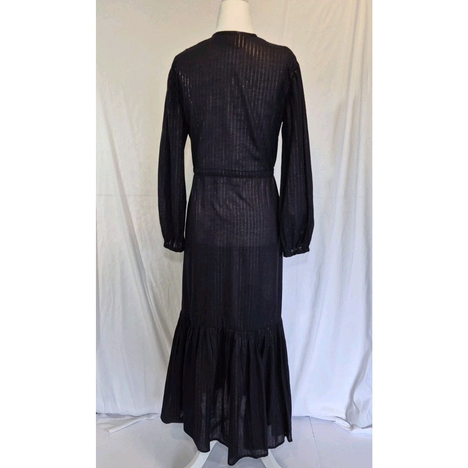 Emerson Fry India Collection Emerson Fry Frances Navy Cotton Dress XS Size XS / US 0-2 / IT 36-38 - 8 Thumbnail