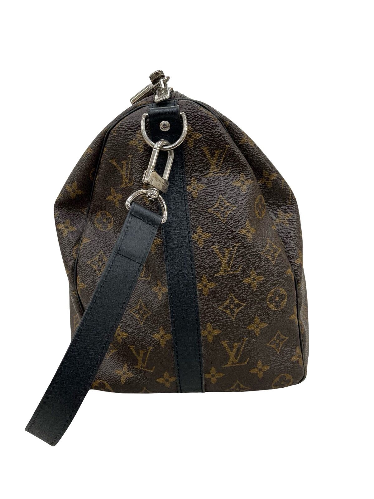 Louis Vuitton Keepall Bandoulière 45 in Monogram Macassar canvas. Size ONE SIZE - 3 Thumbnail