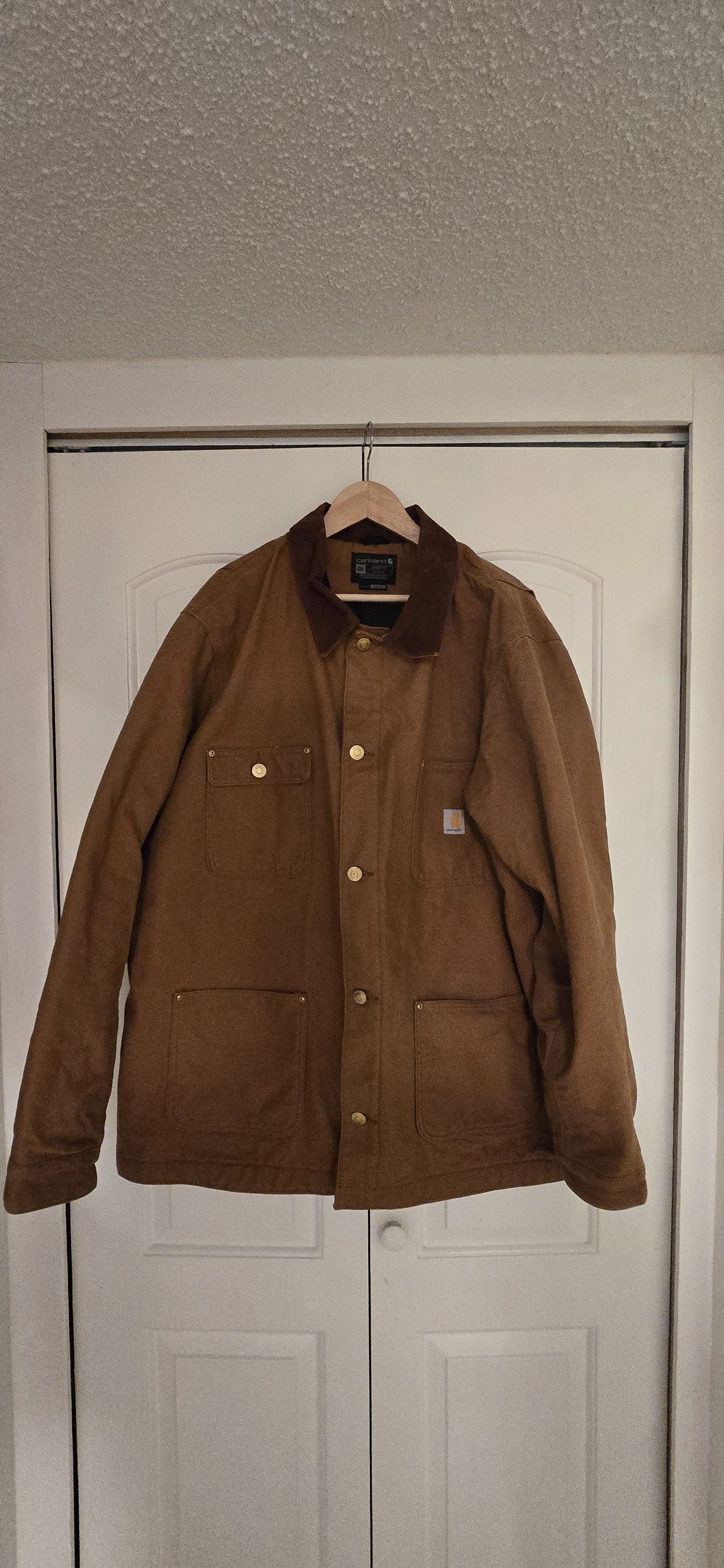 Carhartt Carhartt CO1-M Duck Blanket Lined Chore Coat Size US XXL / EU 58 / 5 - 3 Thumbnail