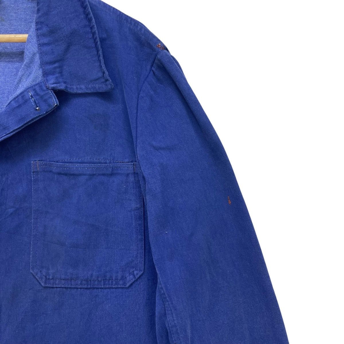 Indigo × Le Laboureur 💥Vintage France Military Jacket Size US M / EU 48-50 / 2 - 4 Thumbnail