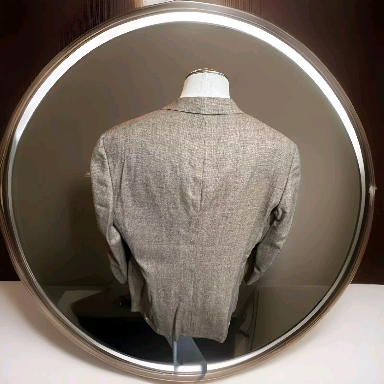 Oxxford Clothes Oxxford Brown Blazer Size 46R 100% New Zealand Merino Wool Size 46R - 3 Thumbnail