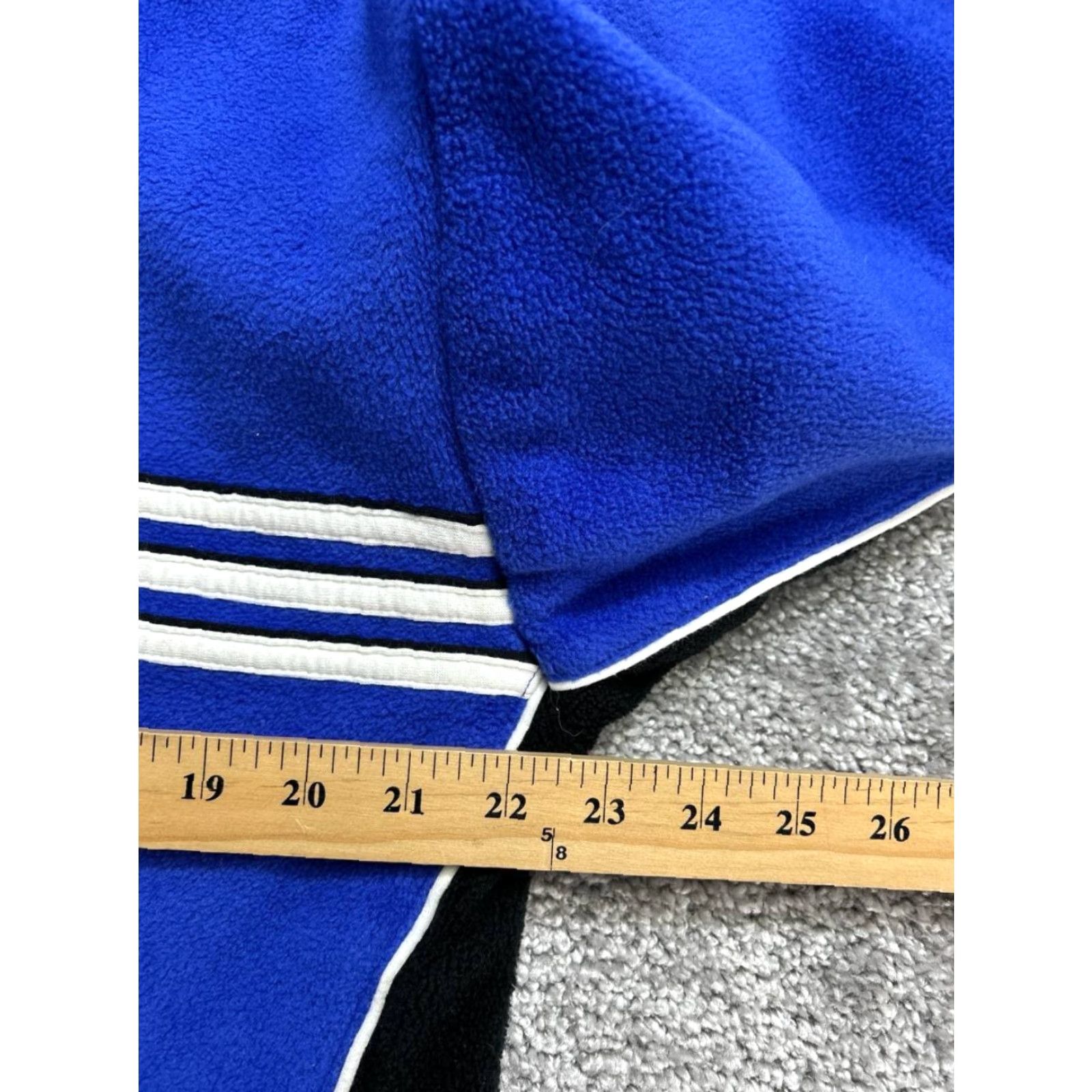 Adidas Adidas Jacket Womens Small Blue Striped Full Zip Football Track Jacket Women S Blue Modern Weathergear Wind-Resistant 16 Season Fall Spring Winter Size S / US 4 / IT 40 - 6 Thumbnail