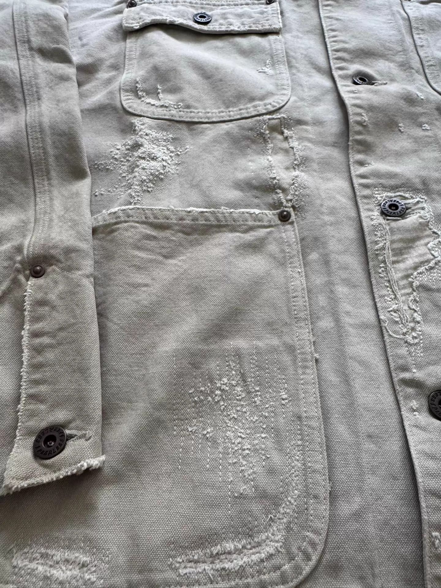 Visvim VISVIM 22SS MACRAY COVERALL CRASH OG Gray Size 2 Jacket Size US M / EU 48-50 / 2 - 2 Thumbnail