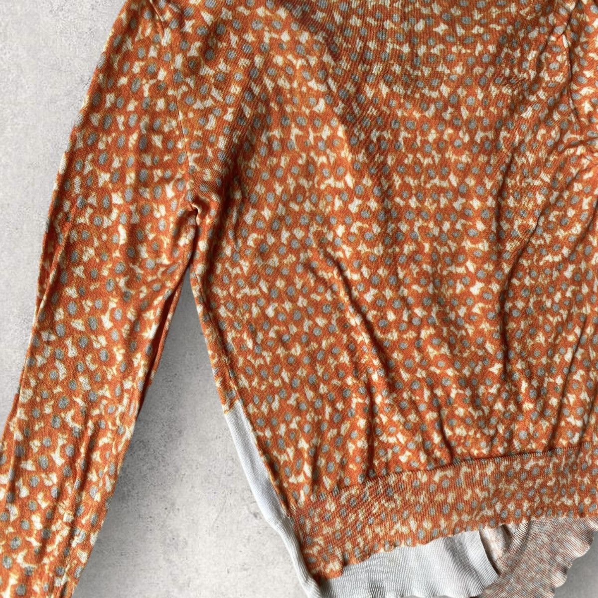 Dries Van Noten Asymmetric Print Cardigan Size S / US 4 / IT 40 - 10 Thumbnail