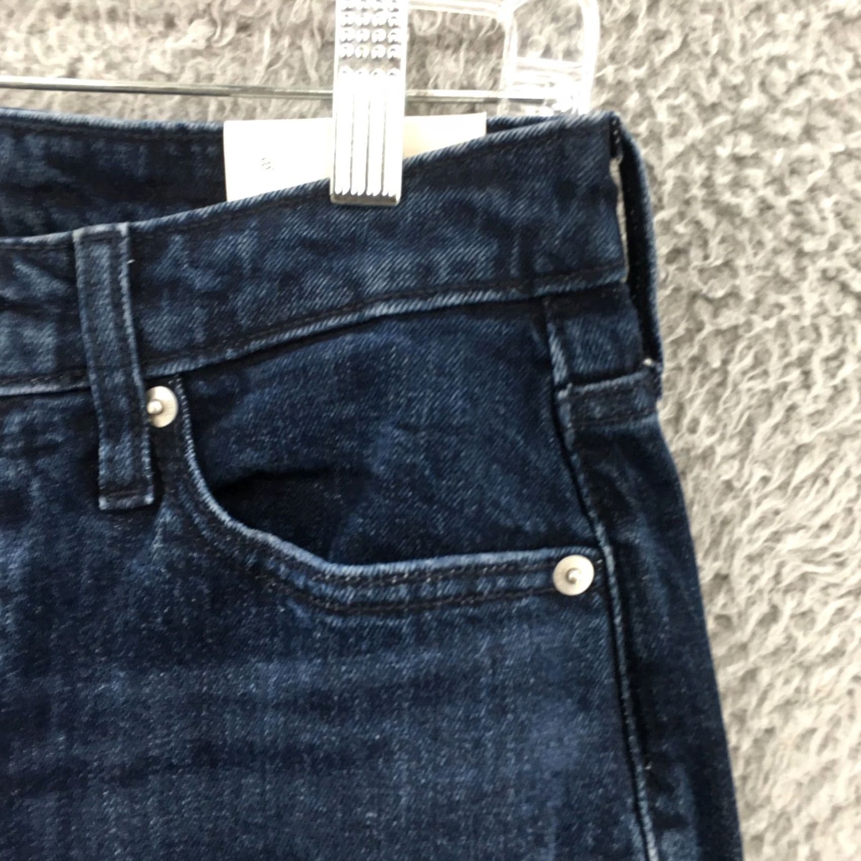 Vintage A New Day Jeans Bootscut Womens 2/26R Blue Dark Wash Denim Zip NEW Jeans Size 26" / US 2 / IT 38 - 3 Thumbnail
