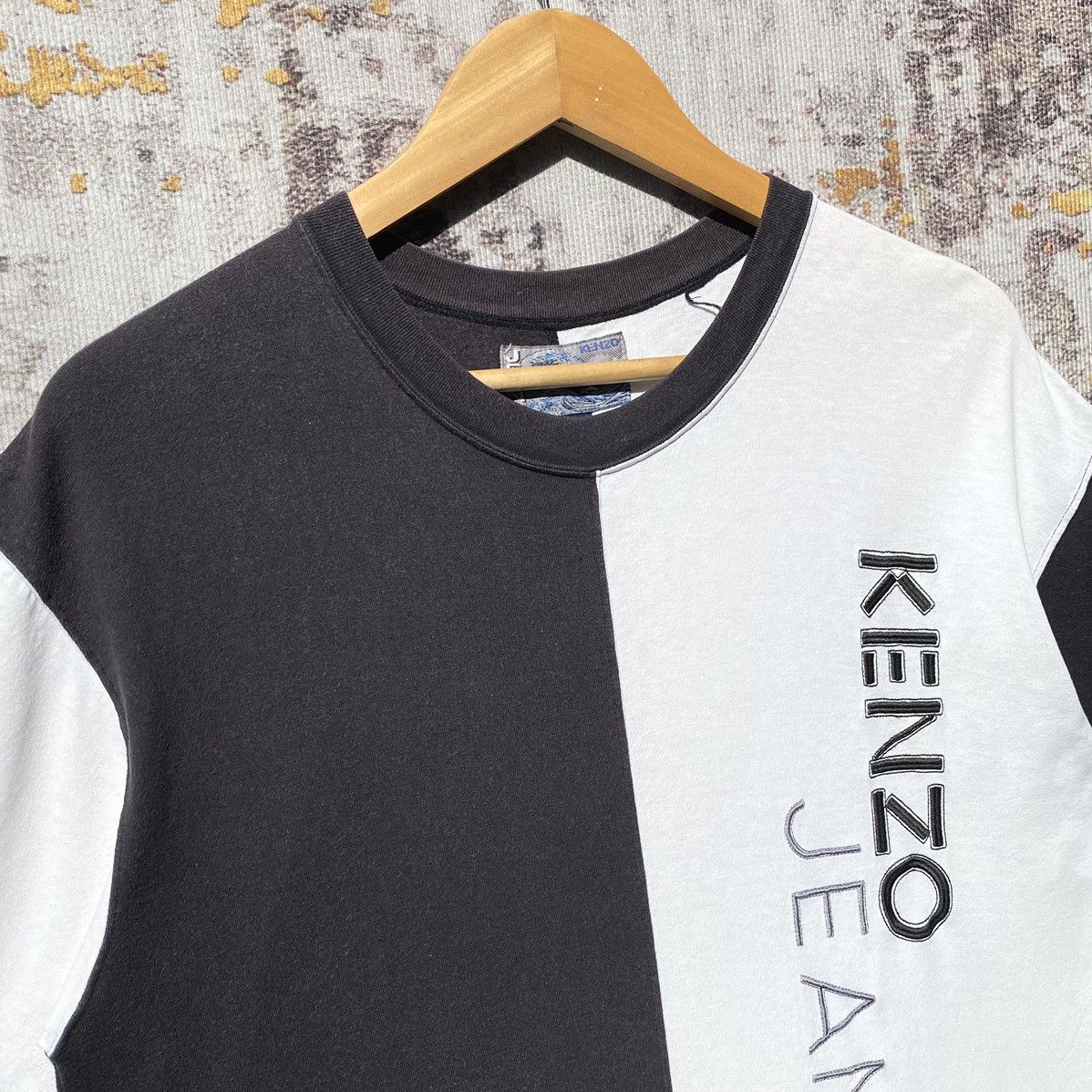Kenzo Vintage Kenzo Jeans Shirt Embroidery Kenzo Jeans SunFaded Size US M / EU 48-50 / 2 - 9 Thumbnail