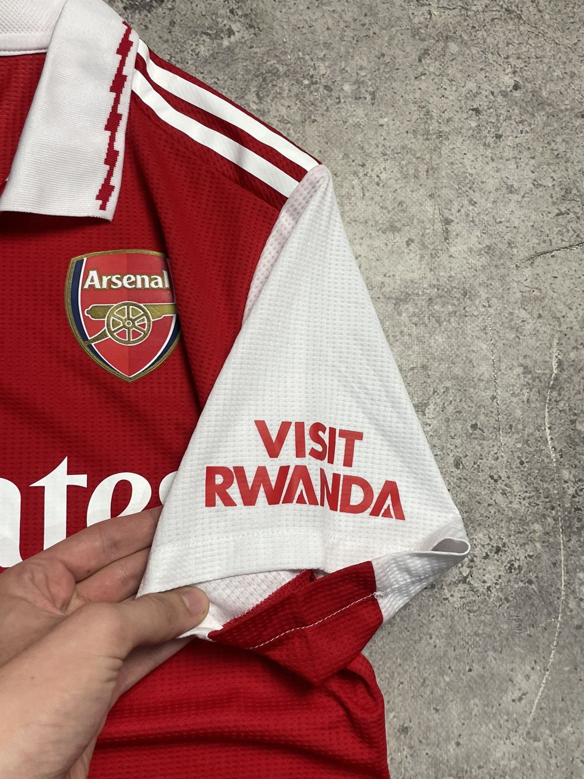 Adidas Arsenal Adidas 2022/2023 Home Kit Soccer Jersey Football Size US L / EU 52-54 / 3 - 5 Thumbnail