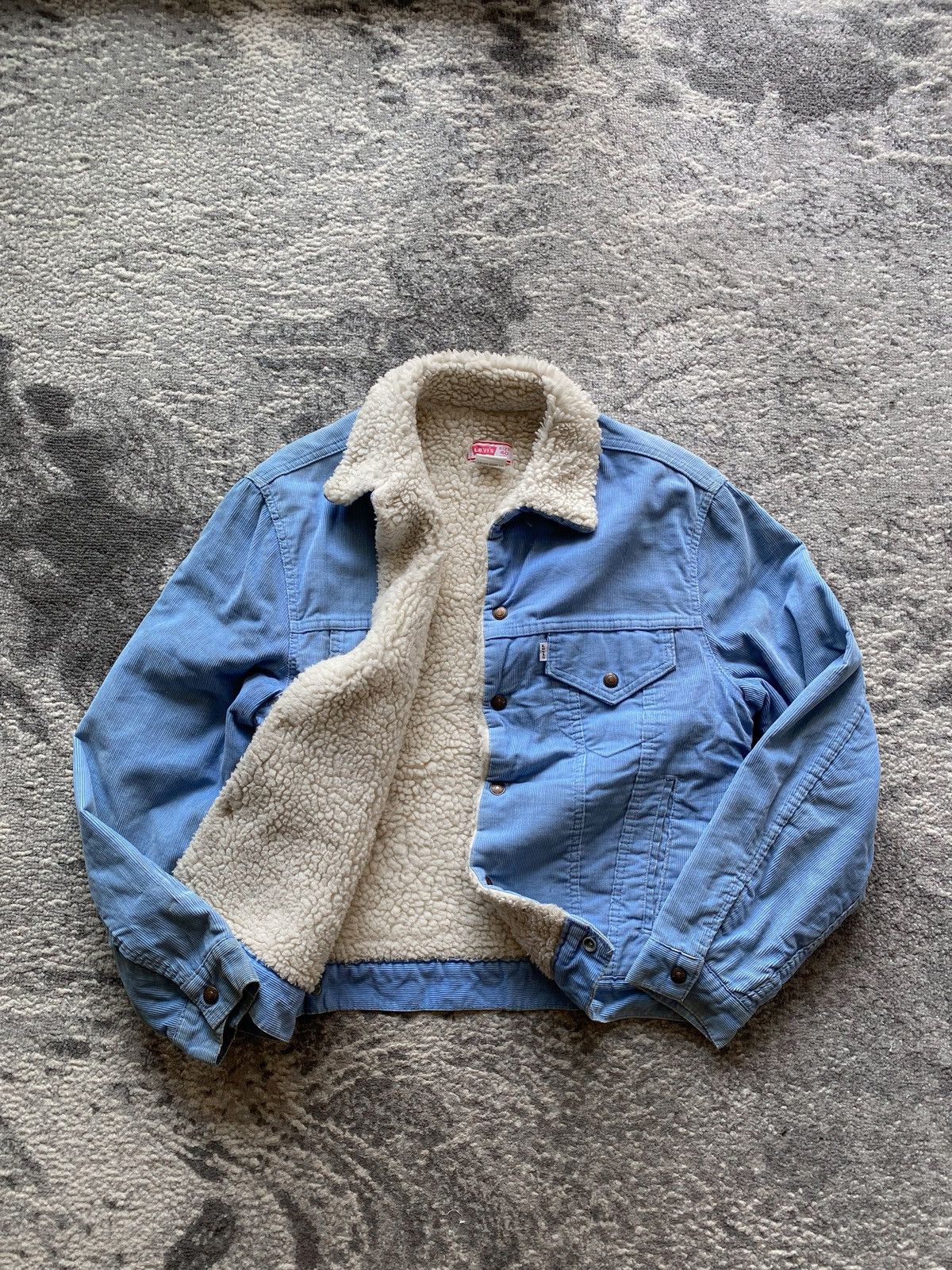 Levi's 80’s Levis Trucker Sherpa Made In USA Size US M / EU 48-50 / 2 - 6 Thumbnail