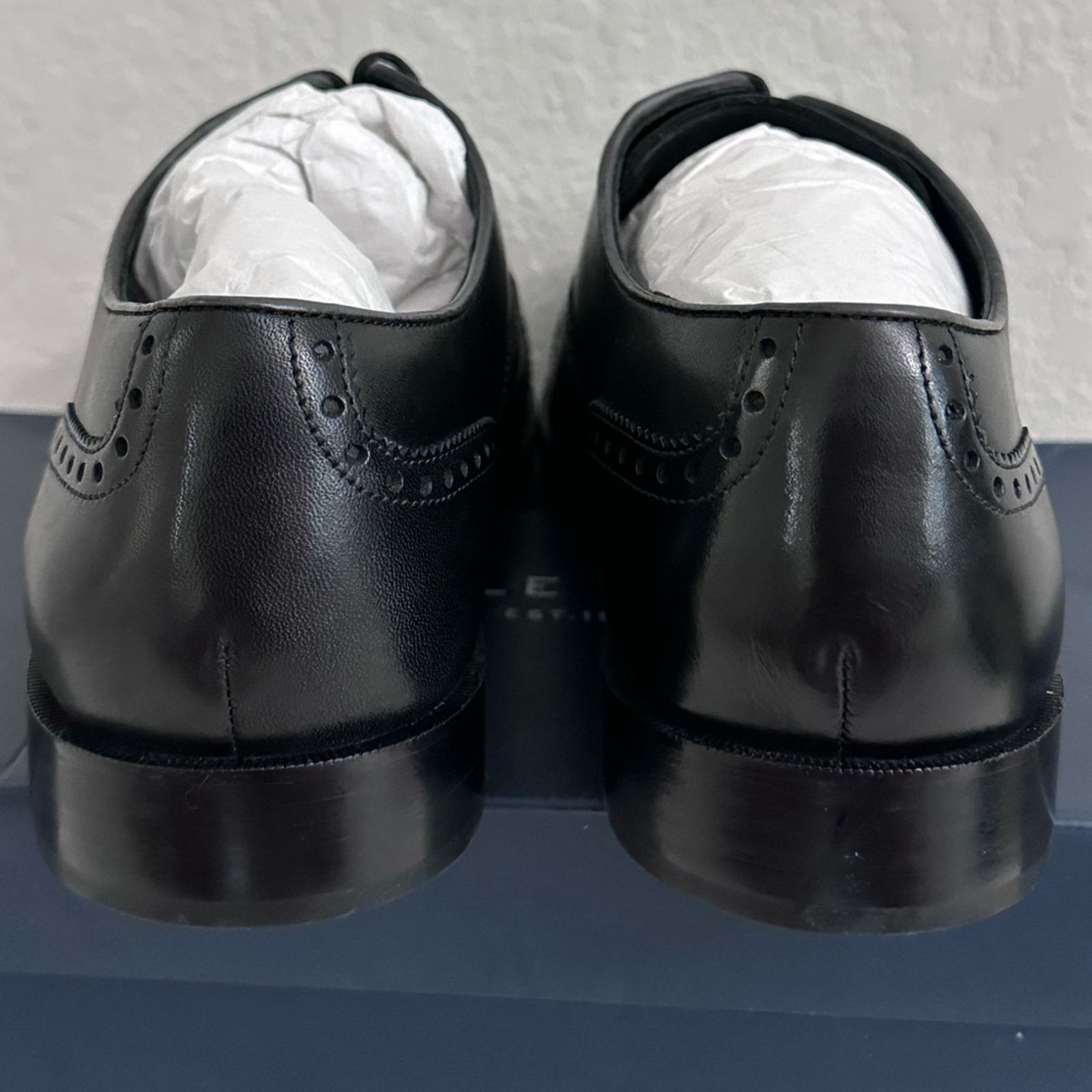 Cole Haan Cole Haan Hamilton Grand Cap Toe Oxford Men 10 Black Size US 10 / EU 43 - 4 Thumbnail