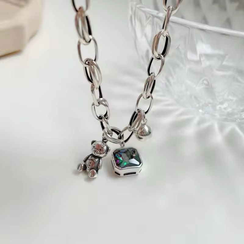Jewelry Lovely Bear Animal Shiny CZ Zircon Star Bracelet Size ONE SIZE - 3 Thumbnail