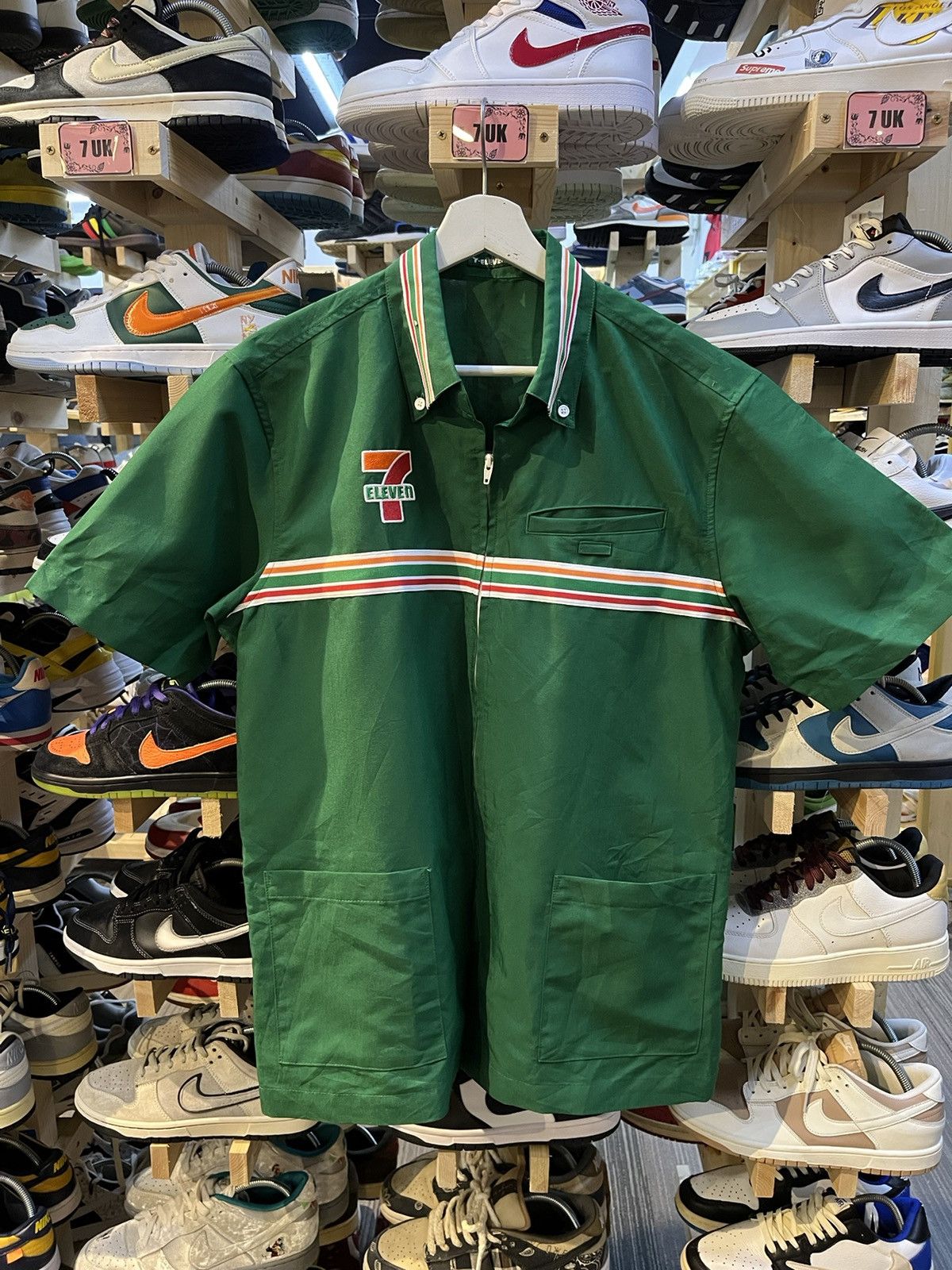 Vintage Vintage 7 Eleven Worker Shirt Size US L / EU 52-54 / 3 - 1 Thumbnail