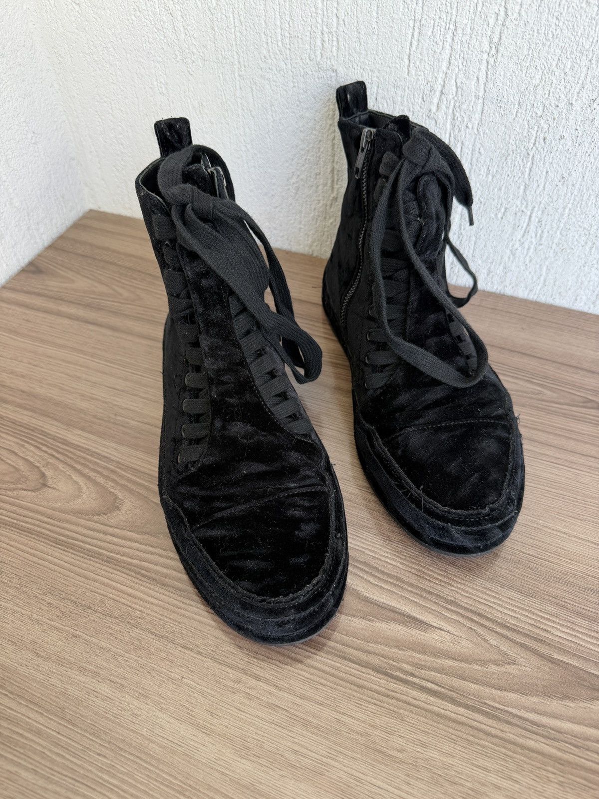 Ann Demeulemeester 🕷️Scamosciato velvet sneaker Size US 8.5 / EU 41-42 - 8 Thumbnail