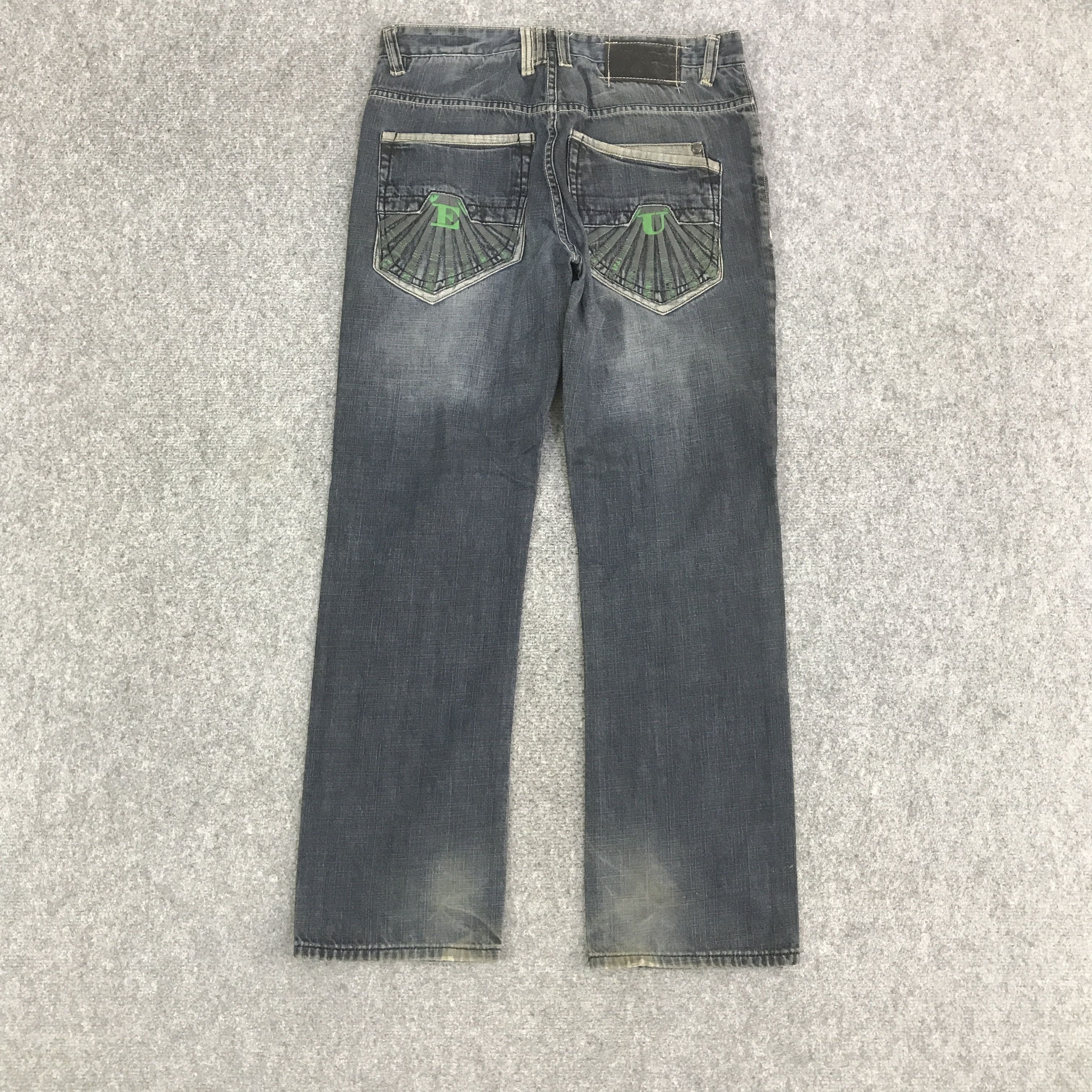 Ecko Unltd. BAGGY ECKO UNLTD DISTRESSED DENIM K118B18 Size US 32 / EU 48 - 4 Thumbnail