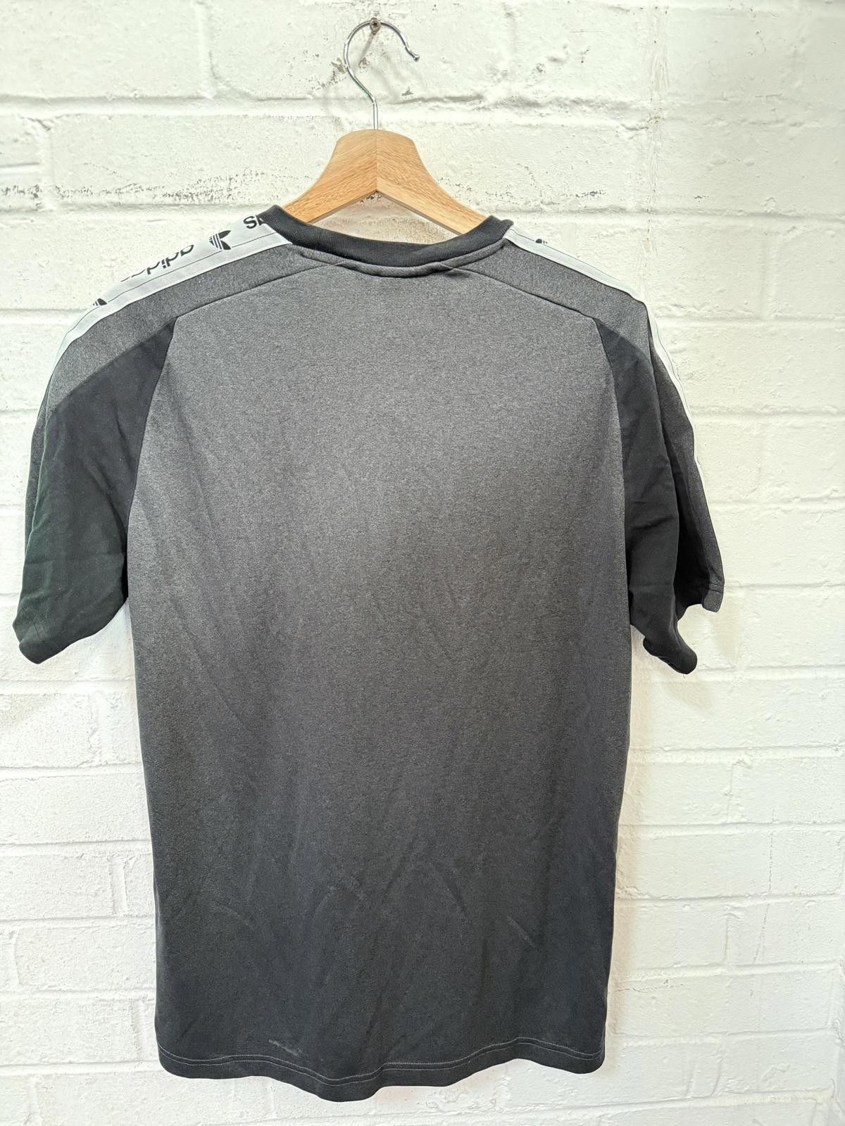 Adidas Adidas Men's Grey and Black Short Sleeve T-shirt Size US M / EU 48-50 / 2 - 4 Thumbnail