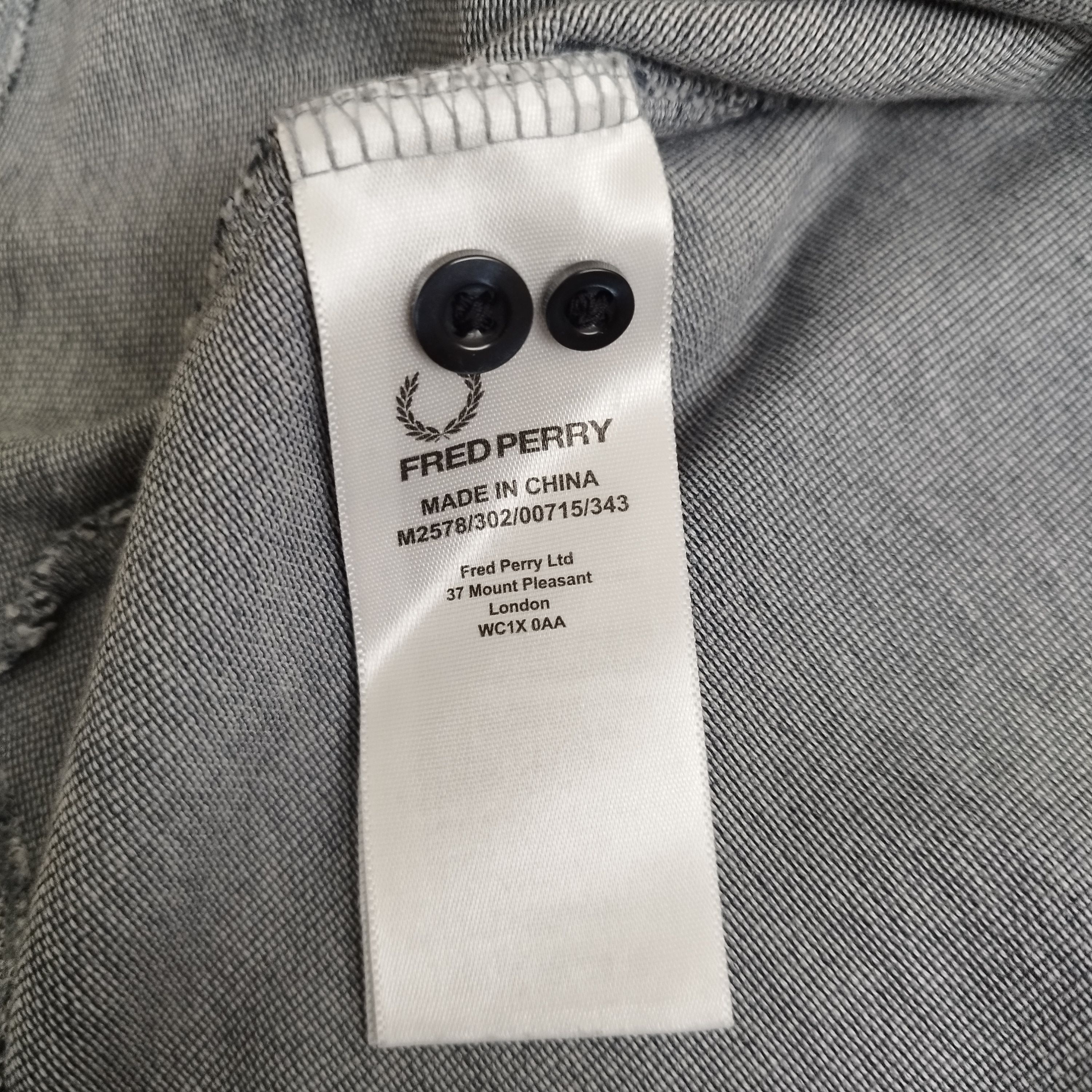 Fred Perry Fred Perry Button-Down Long Sleeve Shirt mens M size Size US M / EU 48-50 / 2 - 11 Thumbnail