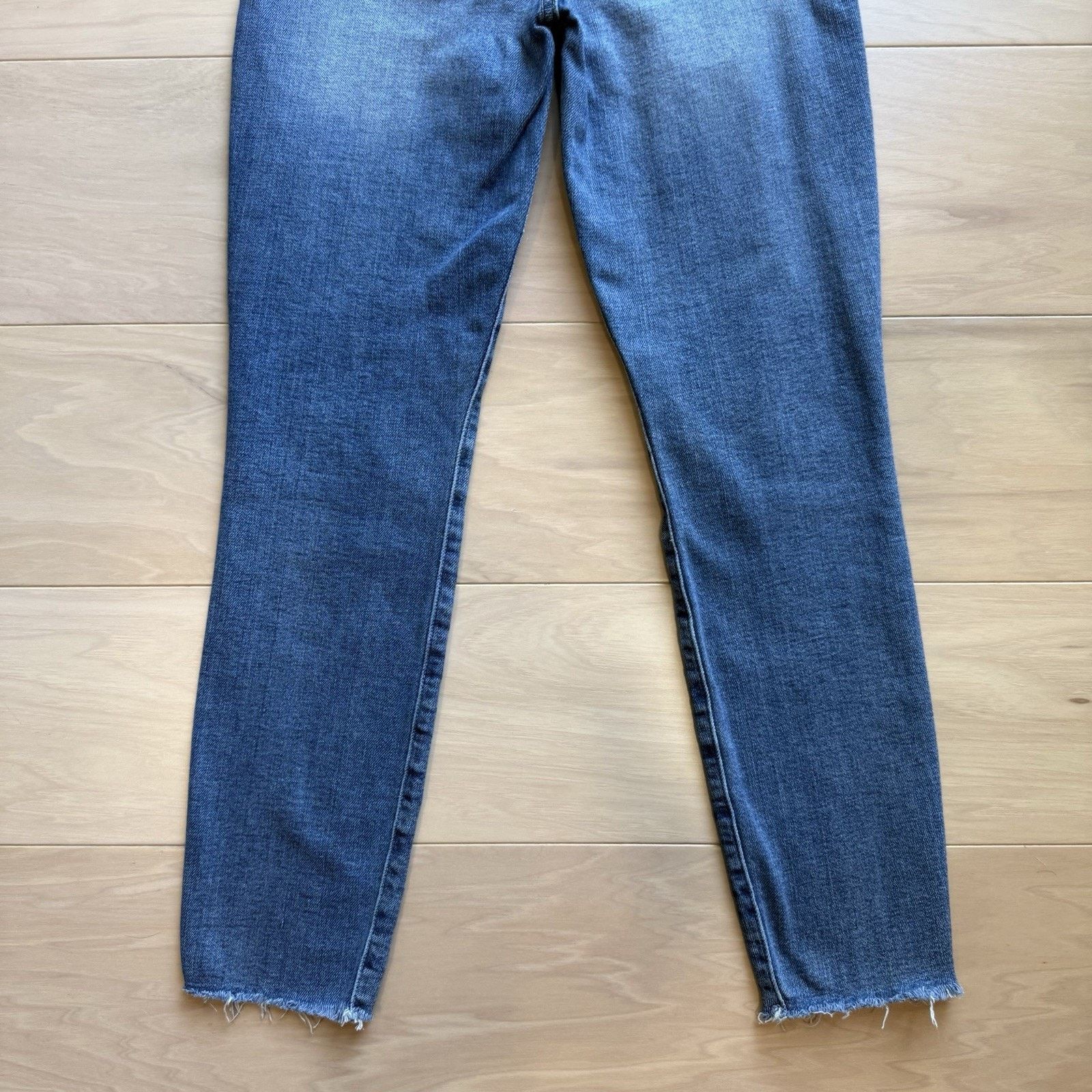 MOTHER Mother Fly Cut Stunner Jeans Women's 25 Blue Fray Glam Boho Size 25" / US 0 / IT 36 - 9 Thumbnail