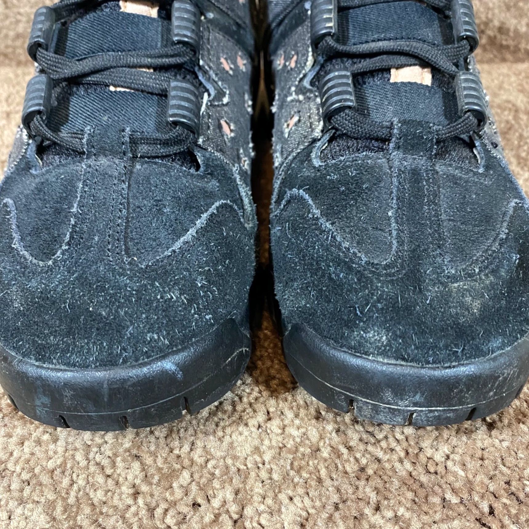 Nike VINTAGE Nike Air Max2 CB 94 Mens Size 8.5 Black Gray Denim Suede Sneakers 305440-004 Size US 8.5 / EU 41-42 - 5 Thumbnail