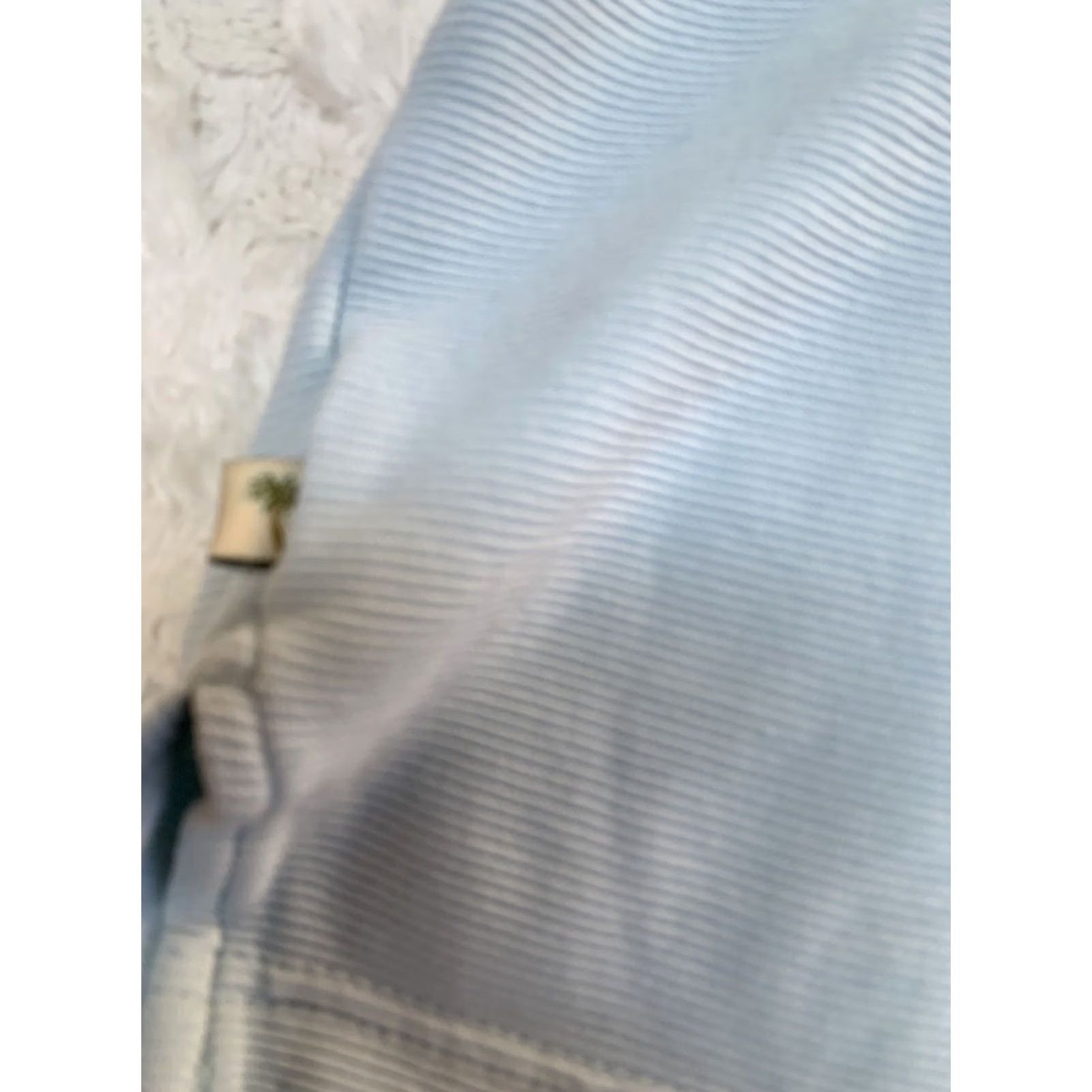 Vintage VINTAGE? Island Shores Polo Shirt Men's Medium Silk Blend Light Blue Short Sleeve Casual Shirt Size US M / EU 48-50 / 2 - 7 Thumbnail
