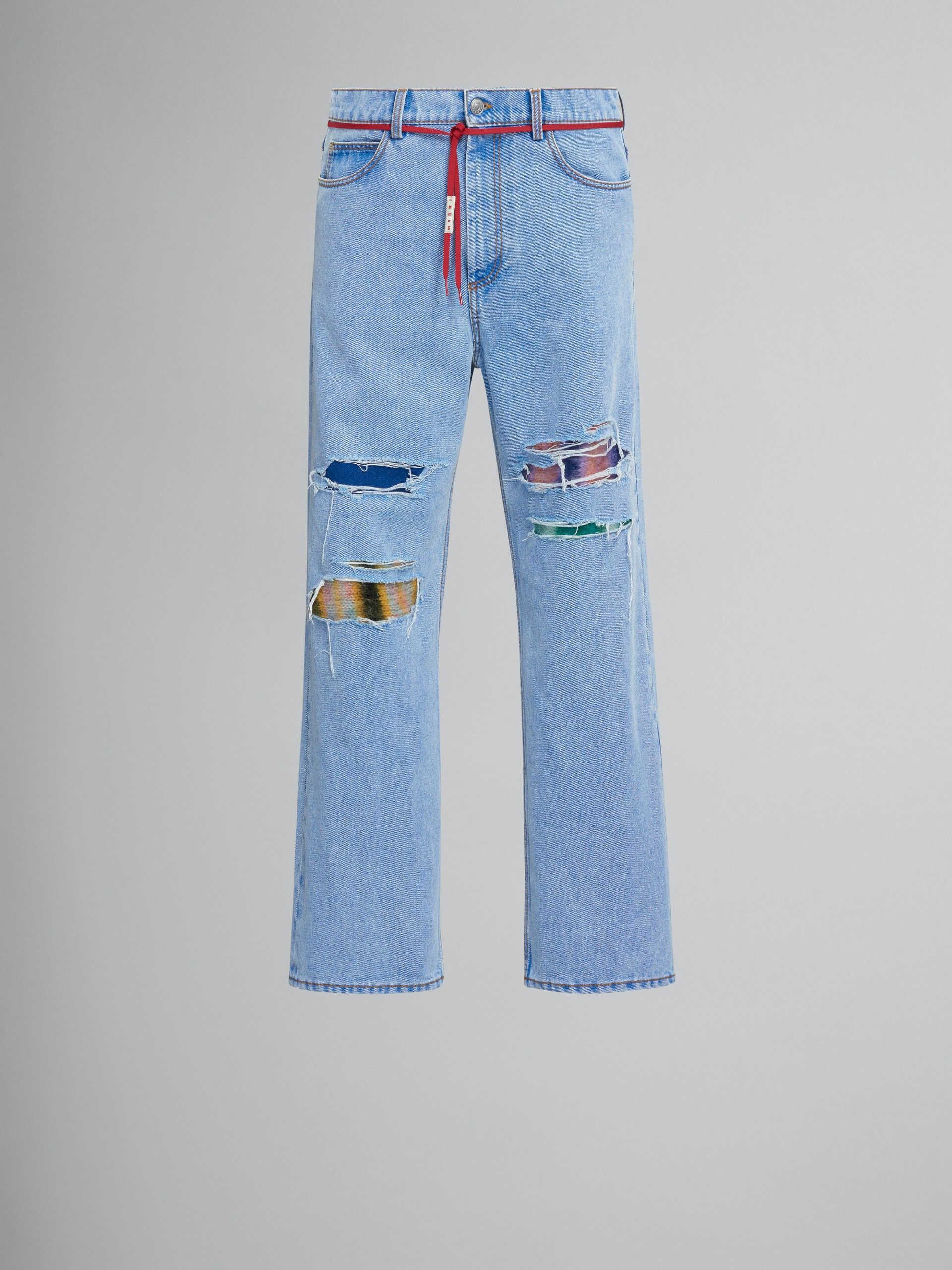 Marni o1srvl11e0724 Denim Trousers in Blue Size US 30 / EU 46 - 1 Thumbnail