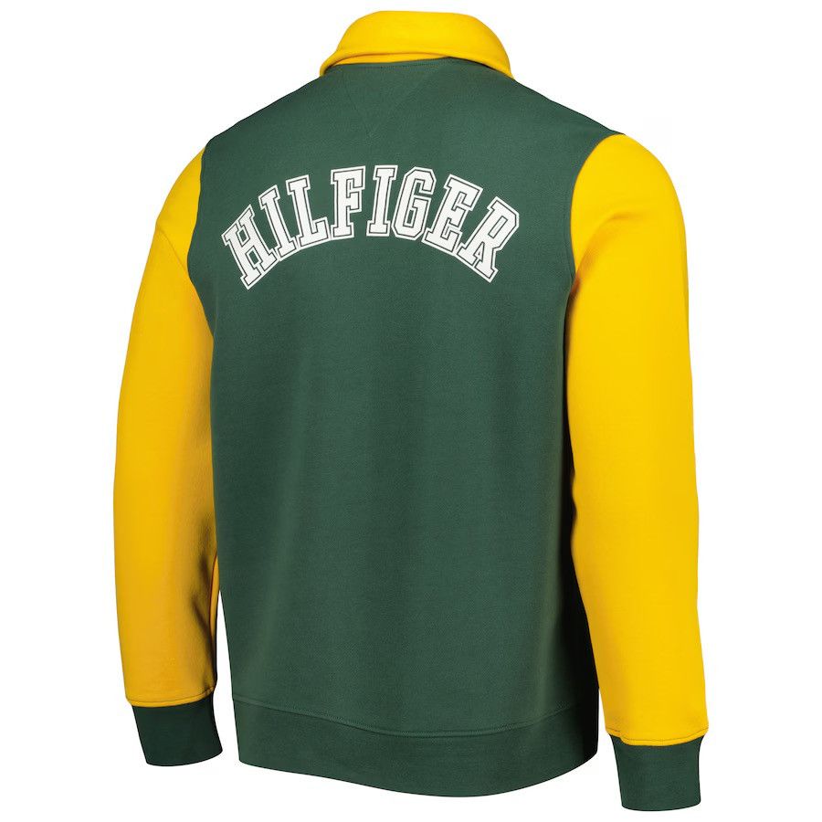 Tommy Hilfiger Tommy Hilfiger Green Bay Packers Pullover Sweatshirt 1/4 Zip Size US XXL / EU 58 / 5 - 3 Thumbnail