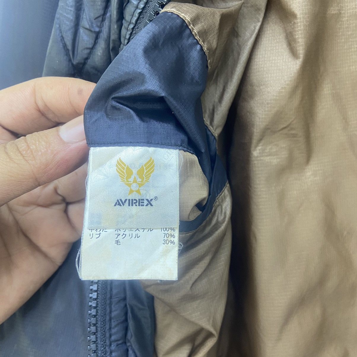 Avirex Avirex Quilted Bomber Style Jacket Size US S / EU 44-46 / 1 - 22 Thumbnail