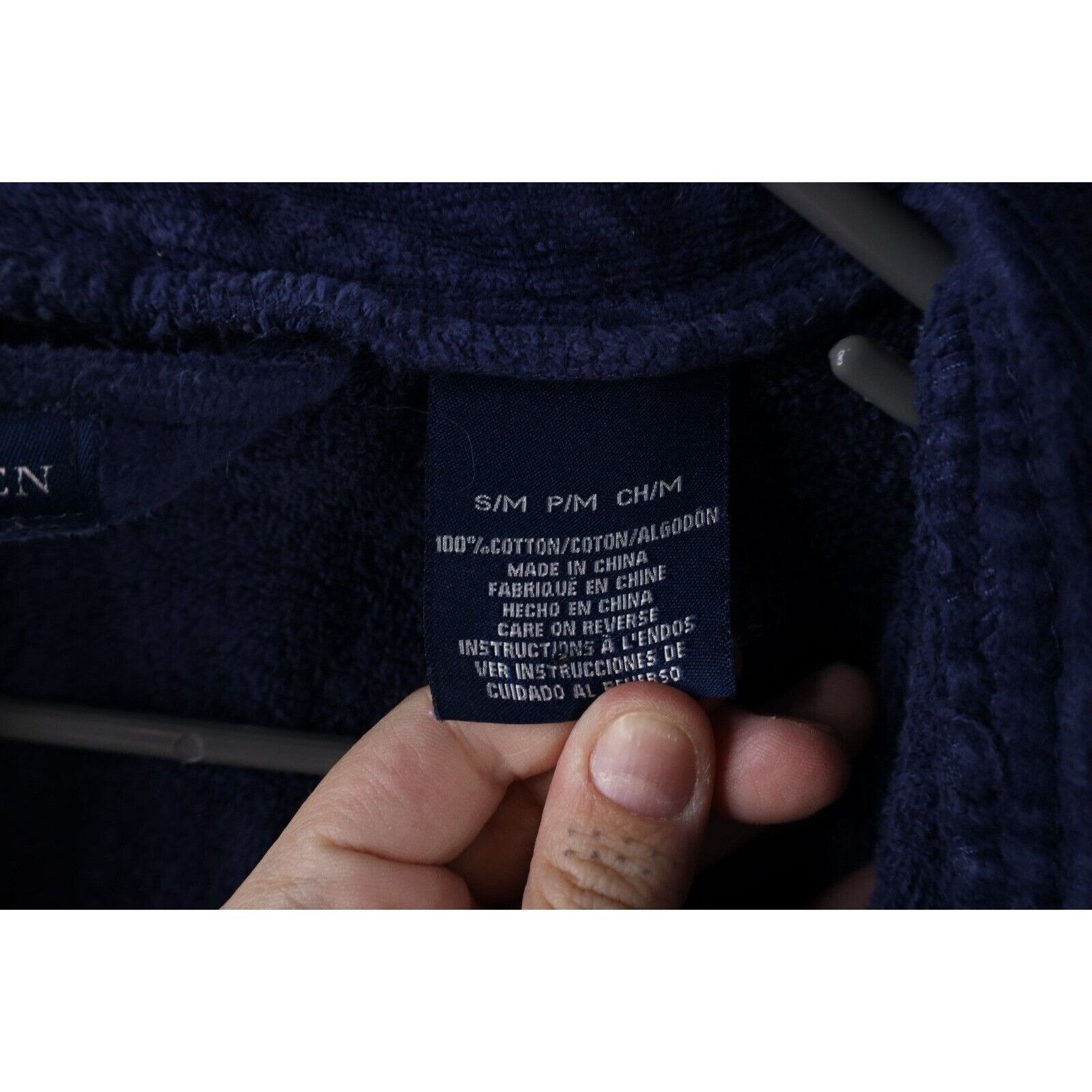 Ralph Lauren × Vintage Vintage 90s Ralph Lauren Faded Heavyweight Terry Cloth Robe Size US M / EU 48-50 / 2 - 9 Thumbnail