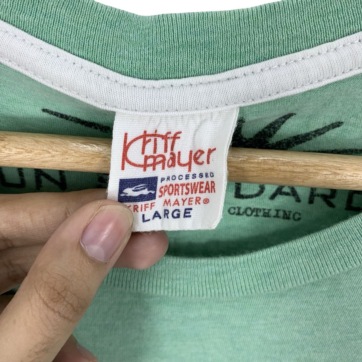 Vintage Vintage KRIFF MAYER x SUN STANDARD Coast Line Racing Tee Size US L / EU 52-54 / 3 - 8 Thumbnail