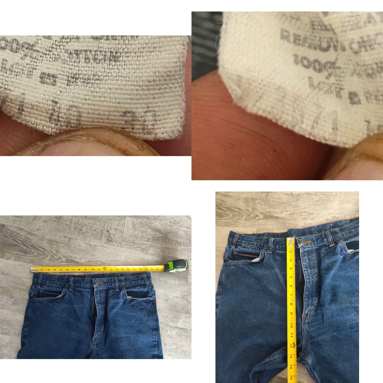 Vintage VINTAGE Bayly Jeans Men Blue 40x30 Denim Straight Regular Medium Wash 5-Pocket USA 80s 90s Logo Mens Size US 40 / EU 56 - 8 Thumbnail