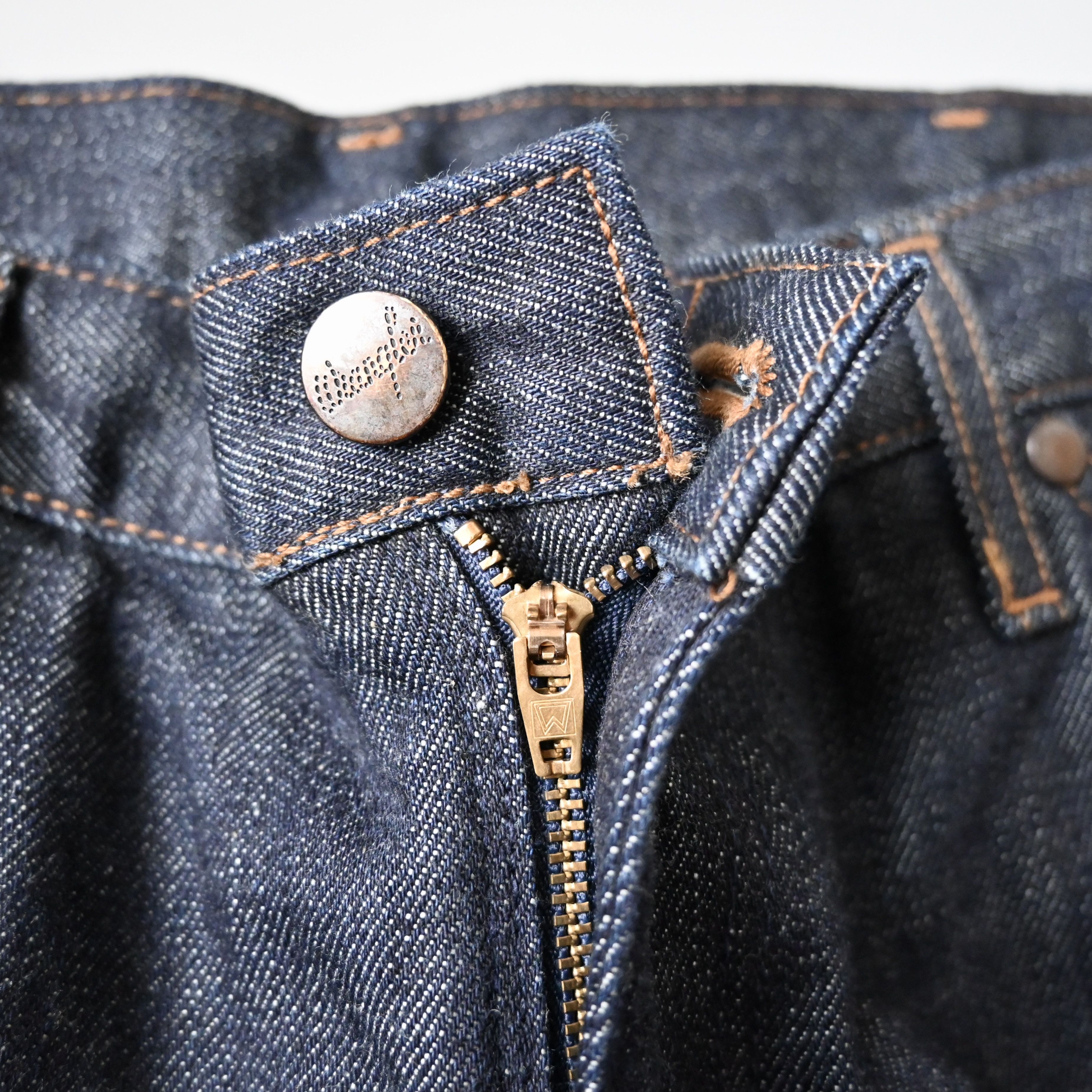 Japanese Brand DEADSTOCK 1990s Wrangler 11MWZ denim jeans made in Japan Size US 34 / EU 50 - 9 Thumbnail