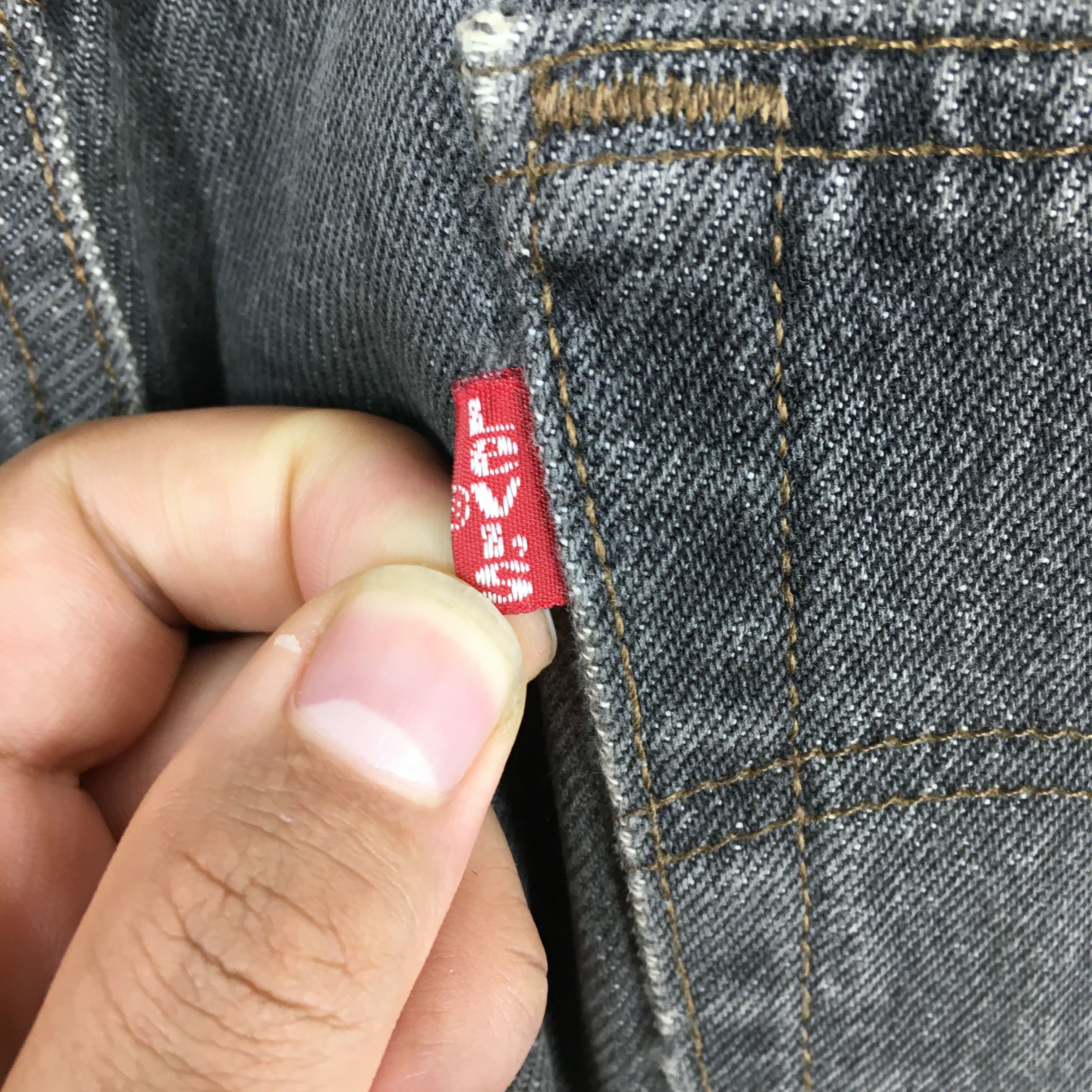 Levi's Size 30x31 Vintage 90s Levi's 501 Faded Black Jeans S1137 Size US 30 / EU 46 - 12 Thumbnail