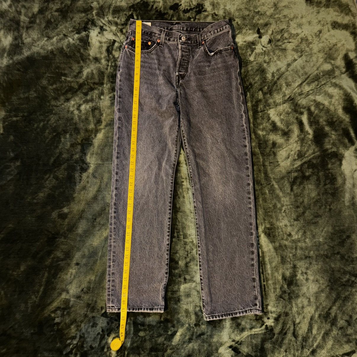 Levi's Levi’s 501 faded black jeans Size 32" / US 10 / IT 46 - 1 Thumbnail