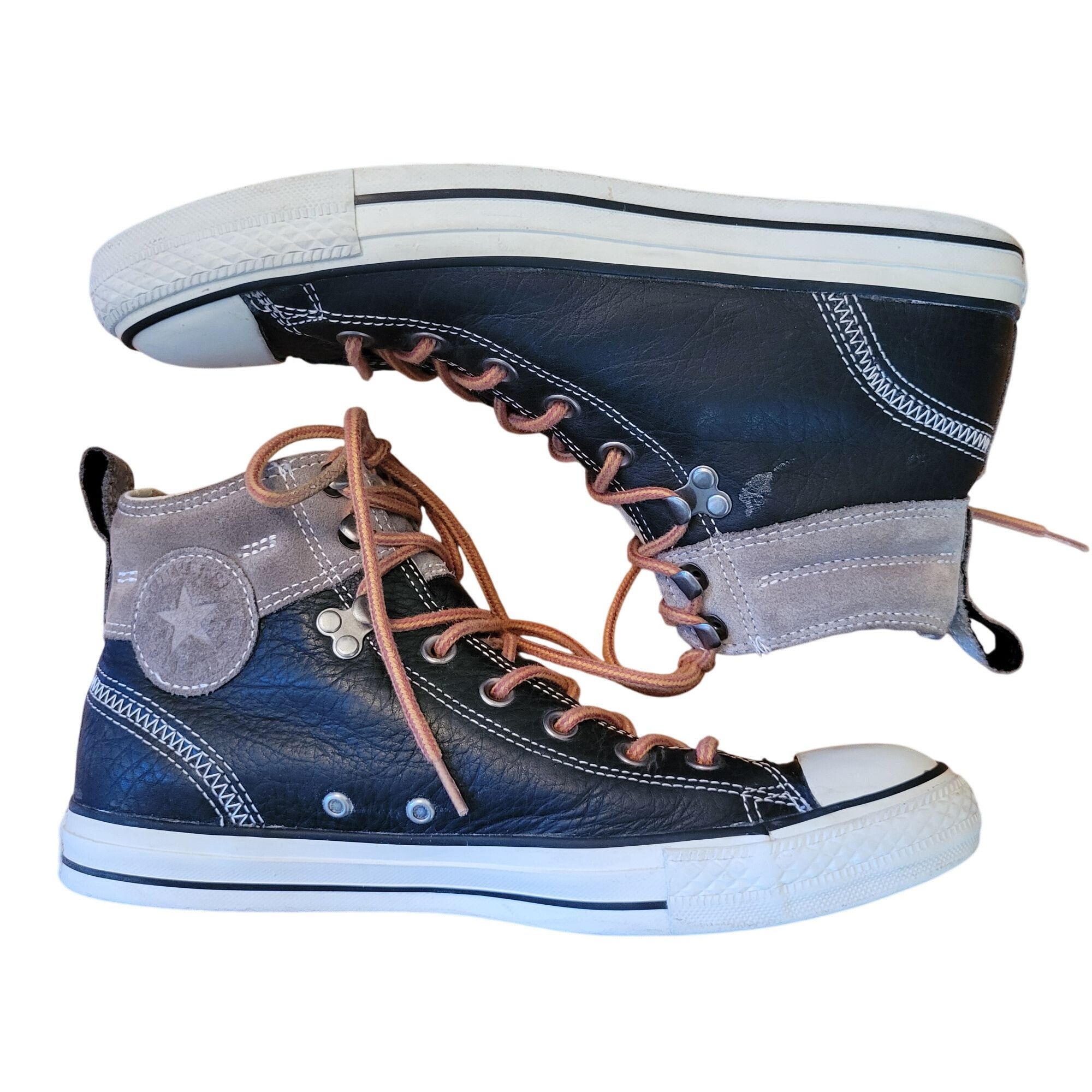 Converse Converse Chuck Taylor All Star Leather Suede High Top Sneake Size US 9 / EU 42 - 7 Thumbnail