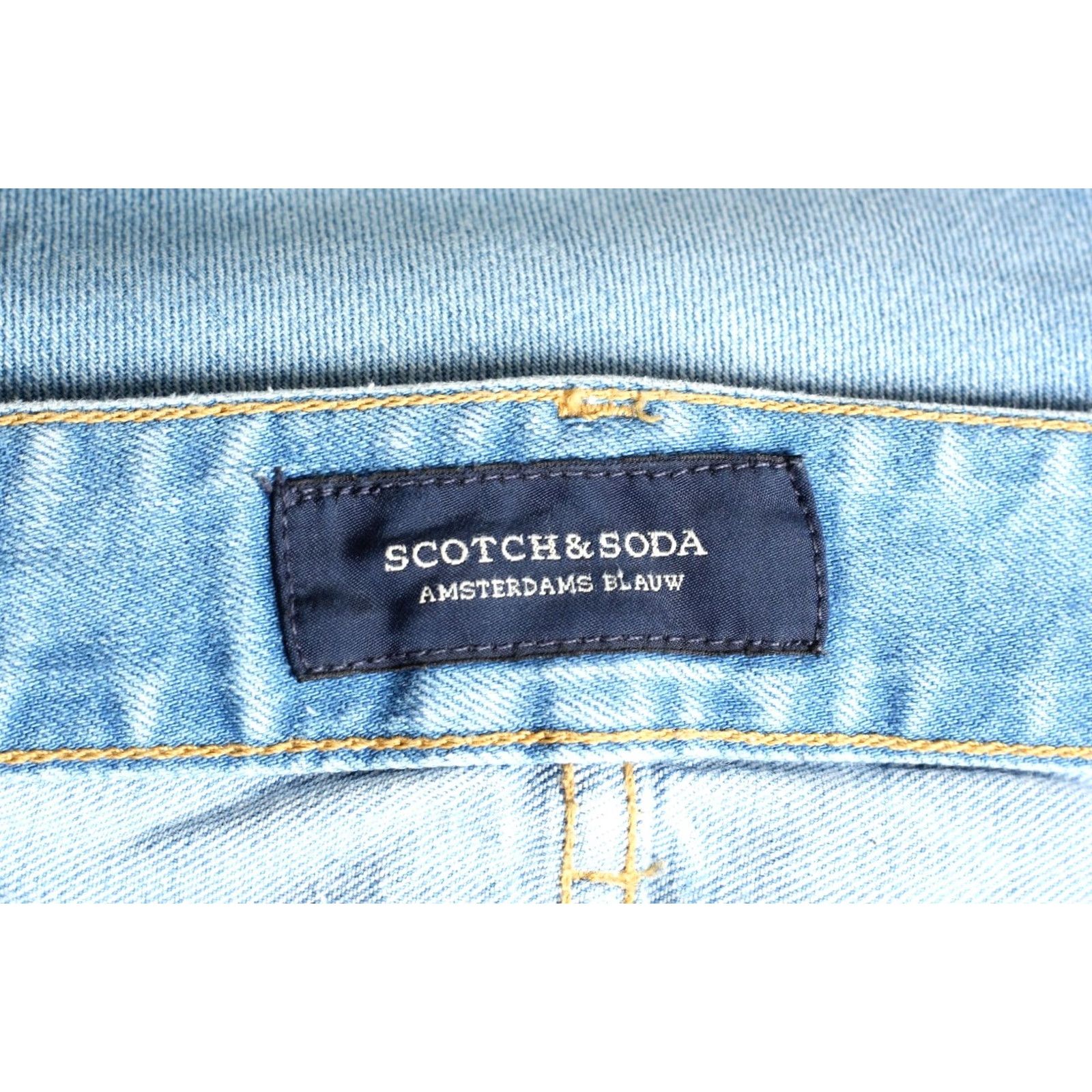 Scotch & Soda SCOTCH & SODA RALSTON Jeans Men Stretch W30 L30 DZ7247 Blue Slim 5-Pocket Denim Size US 30 / EU 46 - 5 Thumbnail