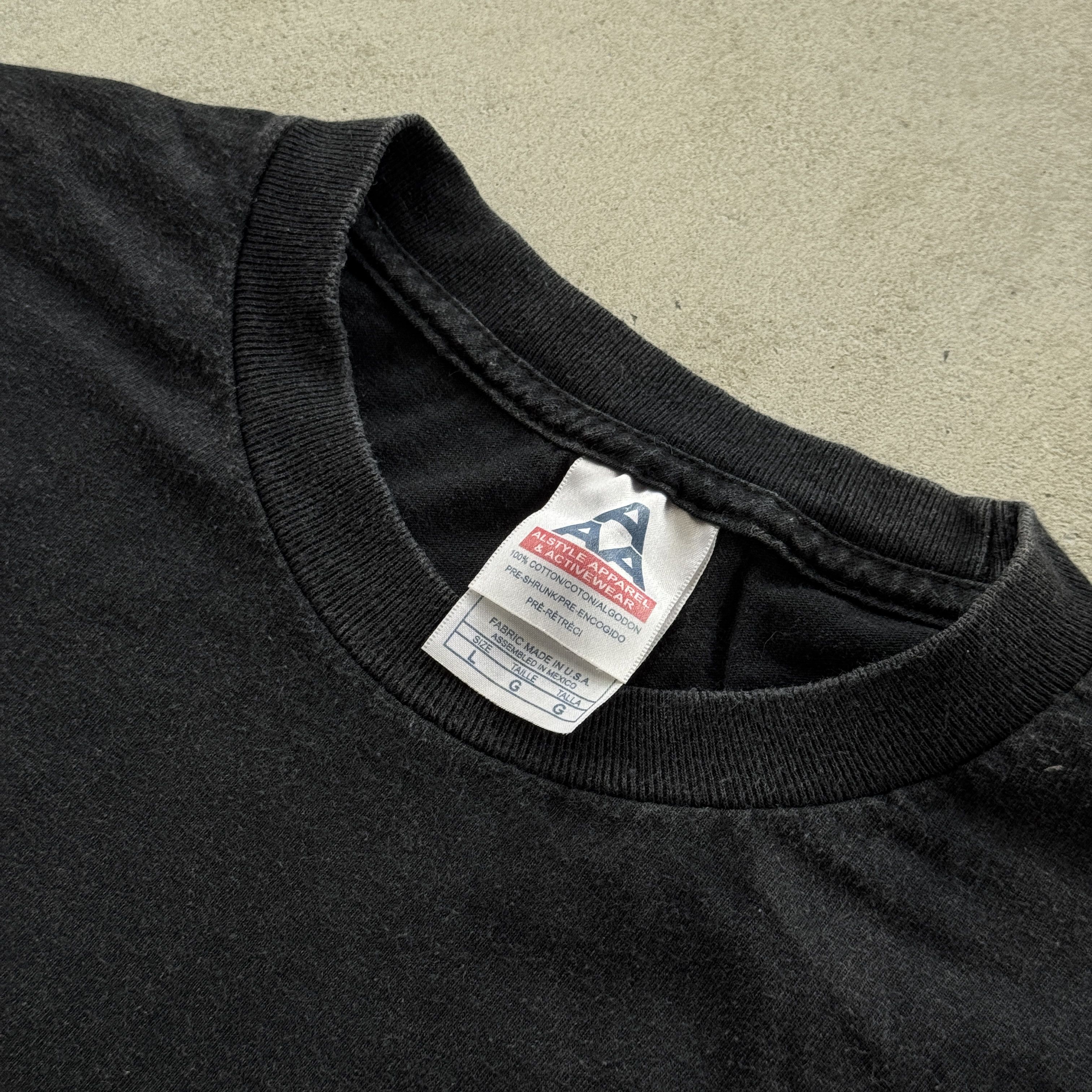 Vintage Vintage Alstyle Barstool Humorous Black Graphic T Shirt Size US L / EU 52-54 / 3 - 7 Thumbnail