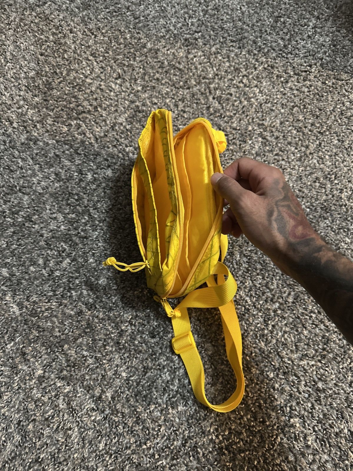 Supreme Yellow Supreme Fanny Pack / Cross Bag Size ONE SIZE - 3 Thumbnail