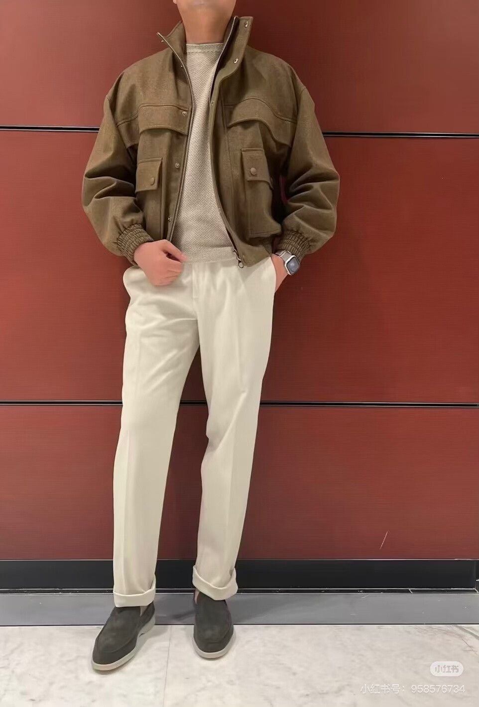 Loro Piana Loro Piana Pilot Jacket with Storm System Size US M / EU 48-50 / 2 - 3 Thumbnail
