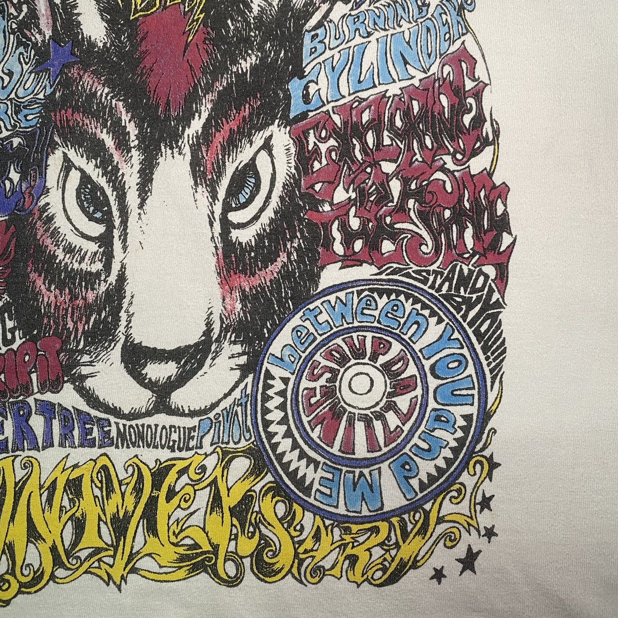 Band Tees × Japanese Brand RNA x Shakalabbits Japanese Band T Shirt Psychedelic Size US XS / EU 42 / 0 - 8 Thumbnail