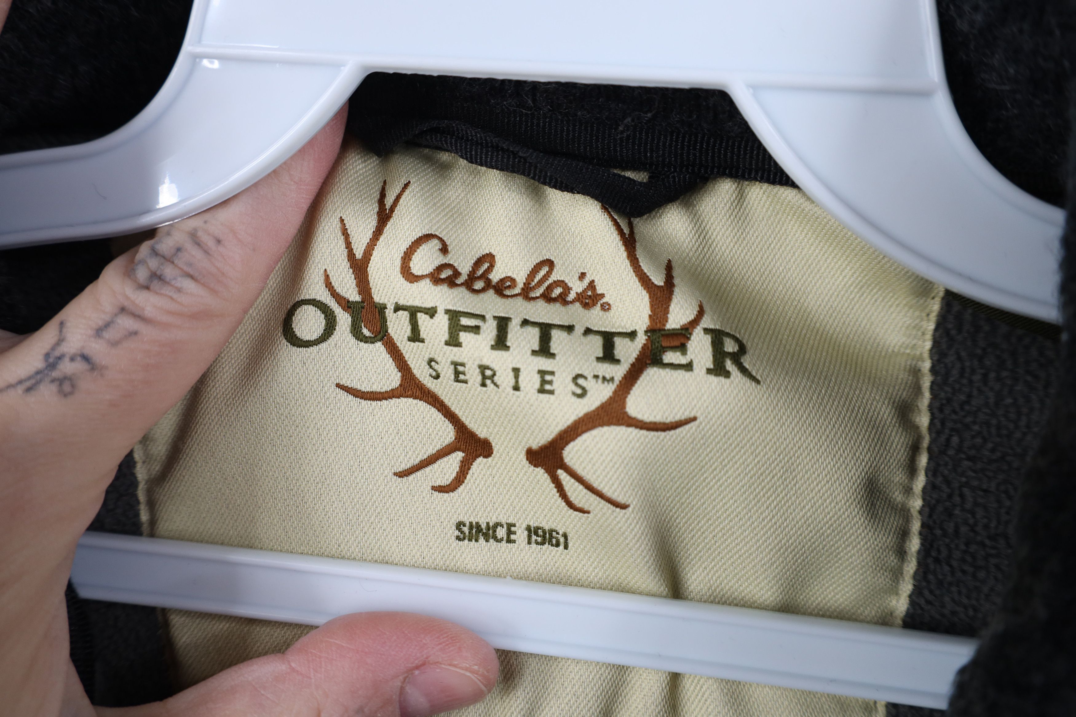 Cabelas Vintage Cabelas Wool Blend Knit Full Zip Sweater Jacket Size US M / EU 48-50 / 2 - 7 Thumbnail