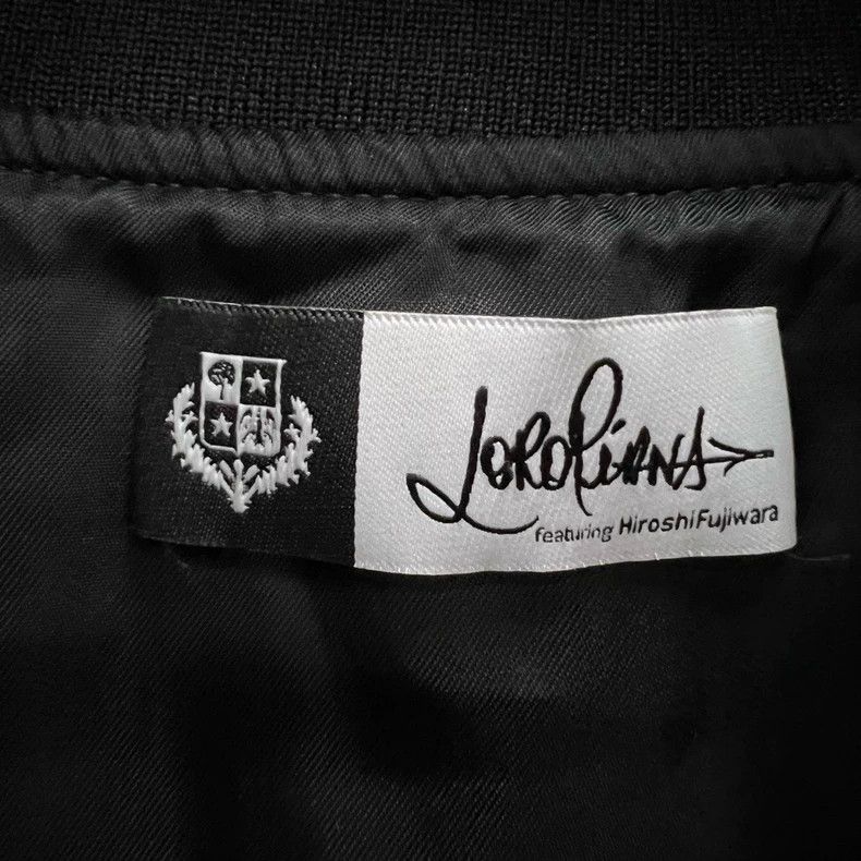 Loro Piana LORO PIANA Black and white embroidered logo coat Size L / US 10 / IT 46 - 3 Thumbnail