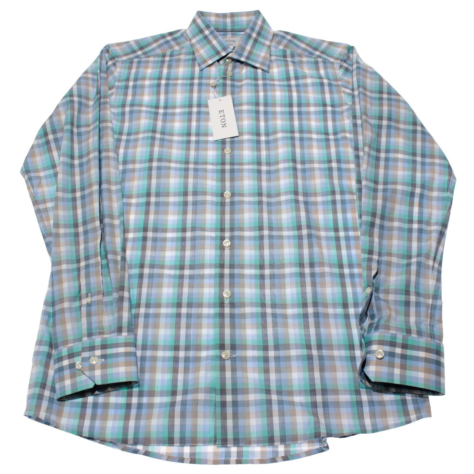Eton Eton New with tags Shirt Size M US In Blue Size US M / EU 48-50 / 2 - 3 Thumbnail