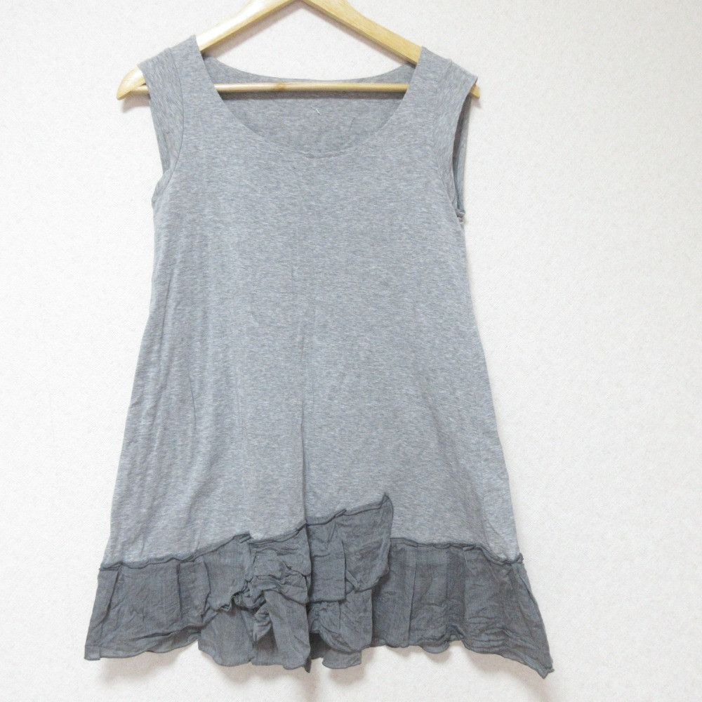 Other FOXEY NEW YORK Stretch Frill Hem Sleeveless Tunic Others Tops 31031 DUTY FREE for USA