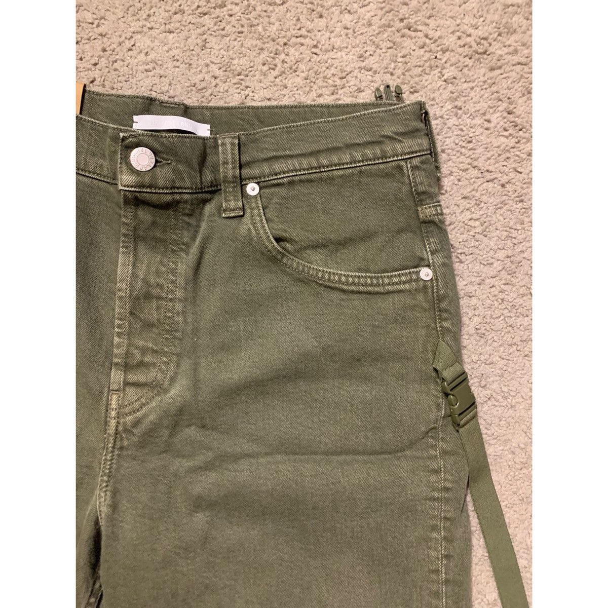 Helmut Lang HELMUT LANG STRAP JEANS Size US 31 - 16 Thumbnail