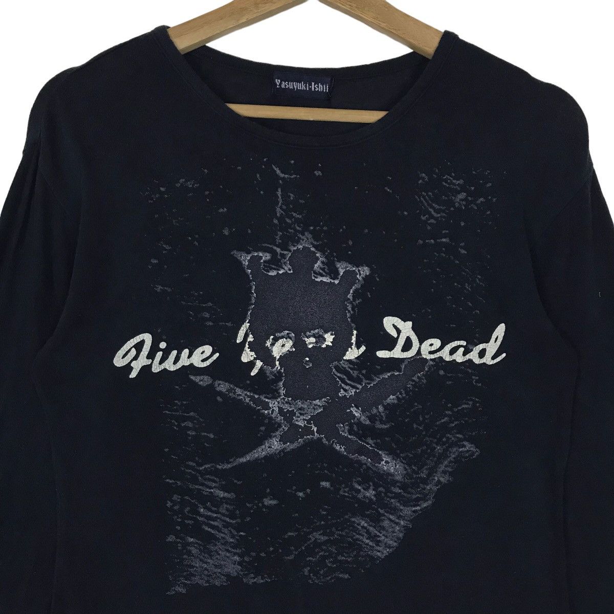 Yasuyuki Ishii Vintage Yasuyuki Ishii Long Sleeve Tee Shirt Size S / US 4 / IT 40 - 2 Thumbnail