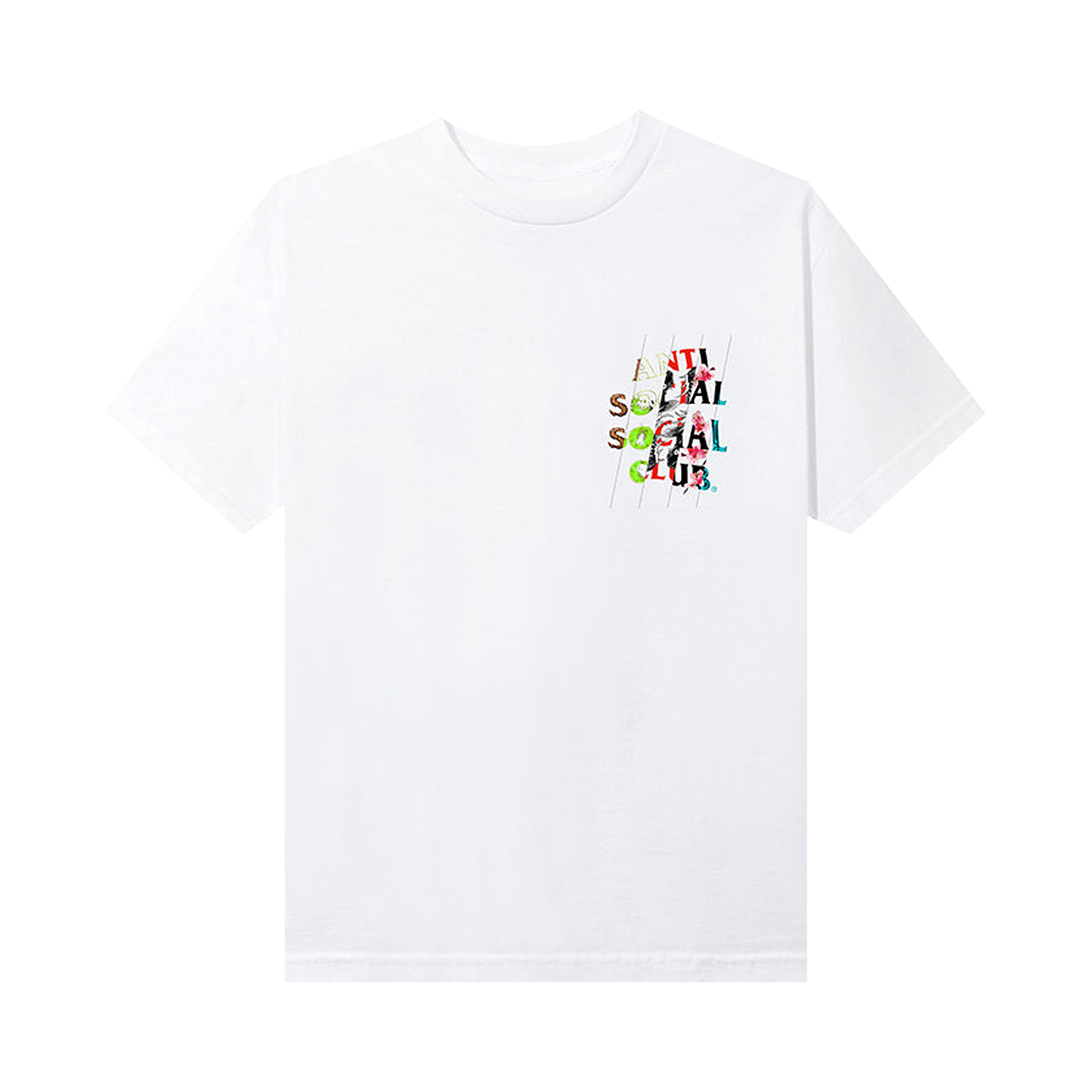 image of Anti Social Social Club Madness Tee White, Men's (Size Large)