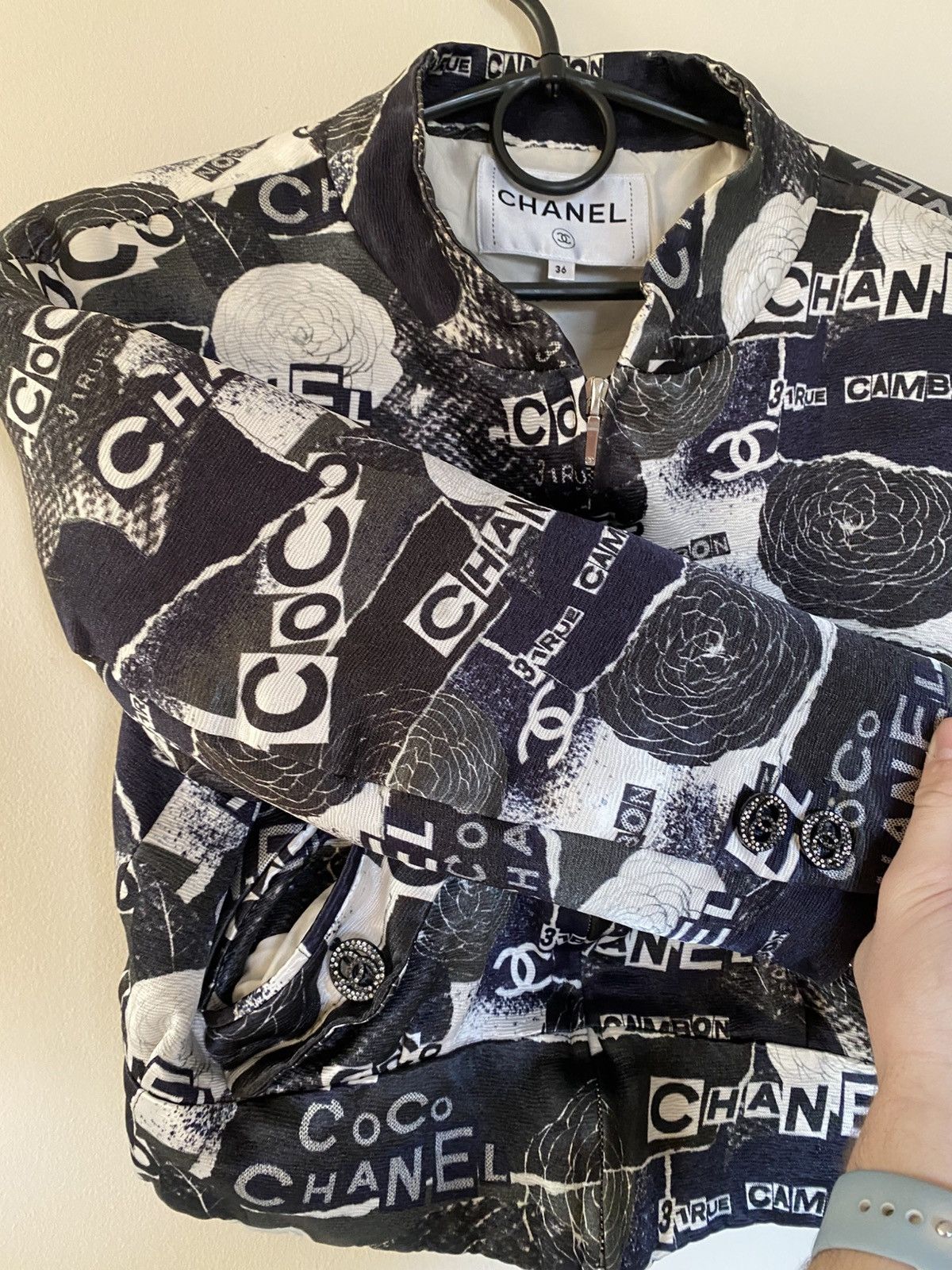 Chanel Chanel bimber jacket spring / summer 2020 Size XS / US 0-2 / IT 36-38 - 7 Thumbnail
