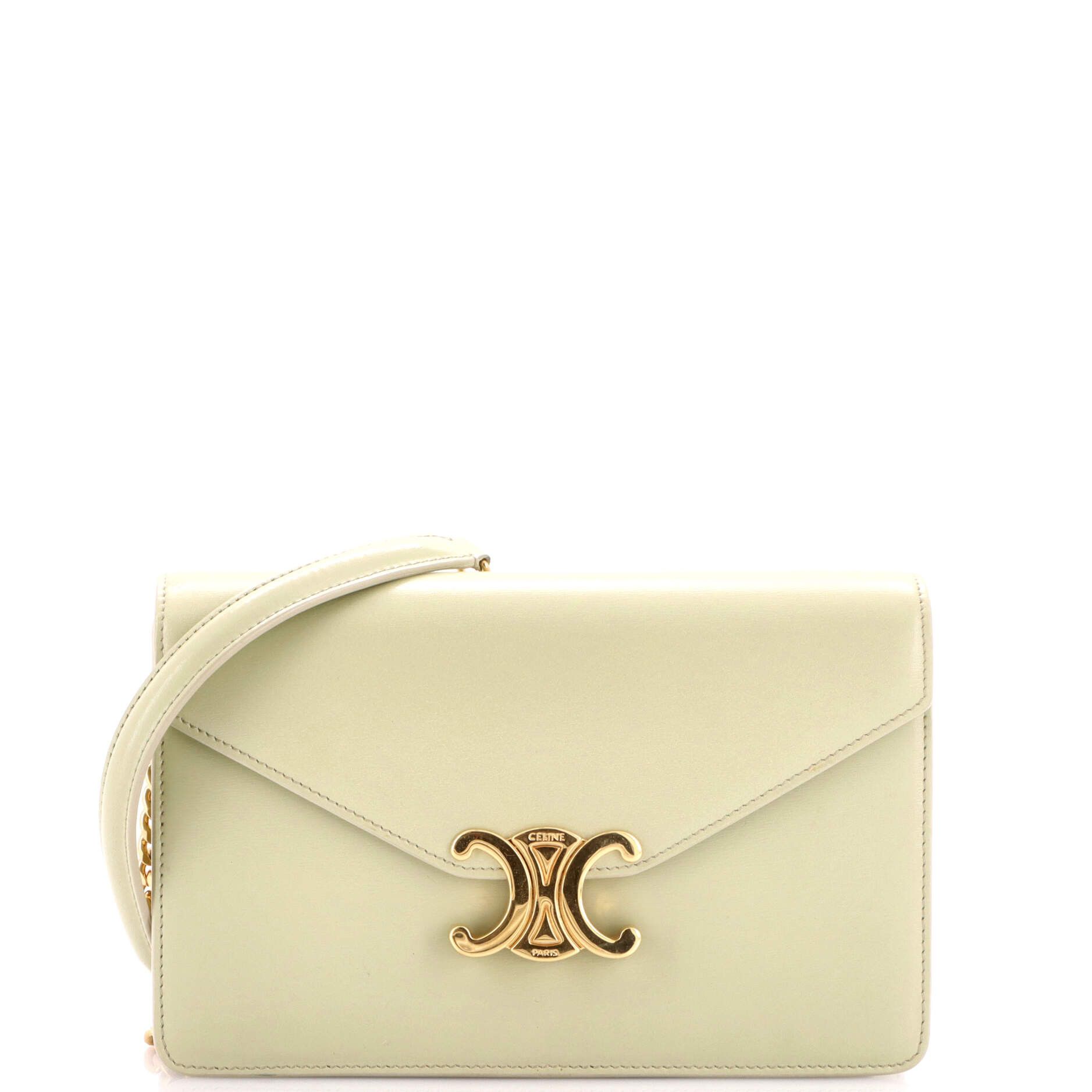 Celine Margo Triomphe Wallet on Chain Size ONE SIZE - 1 Thumbnail