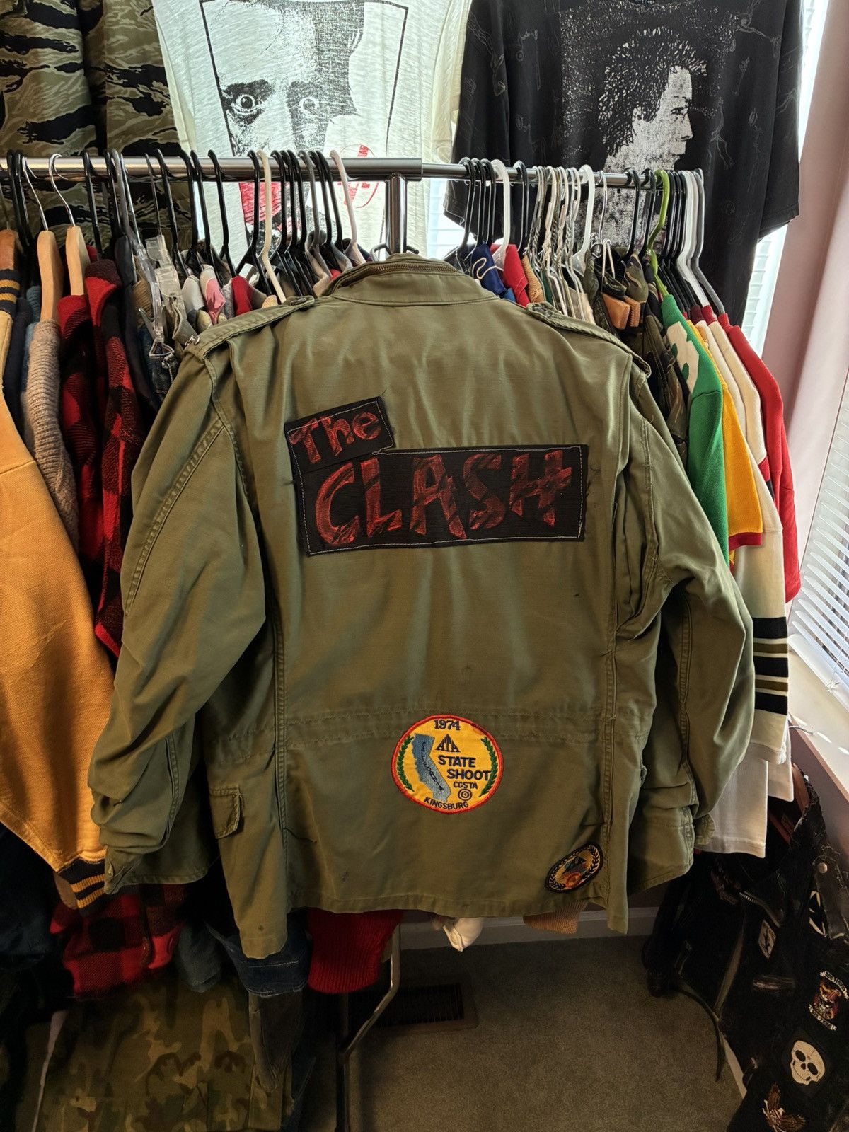 Vintage Vintage 1970’s The Clash US Army field jacket Size US S / EU 44-46 / 1 - 1 Thumbnail