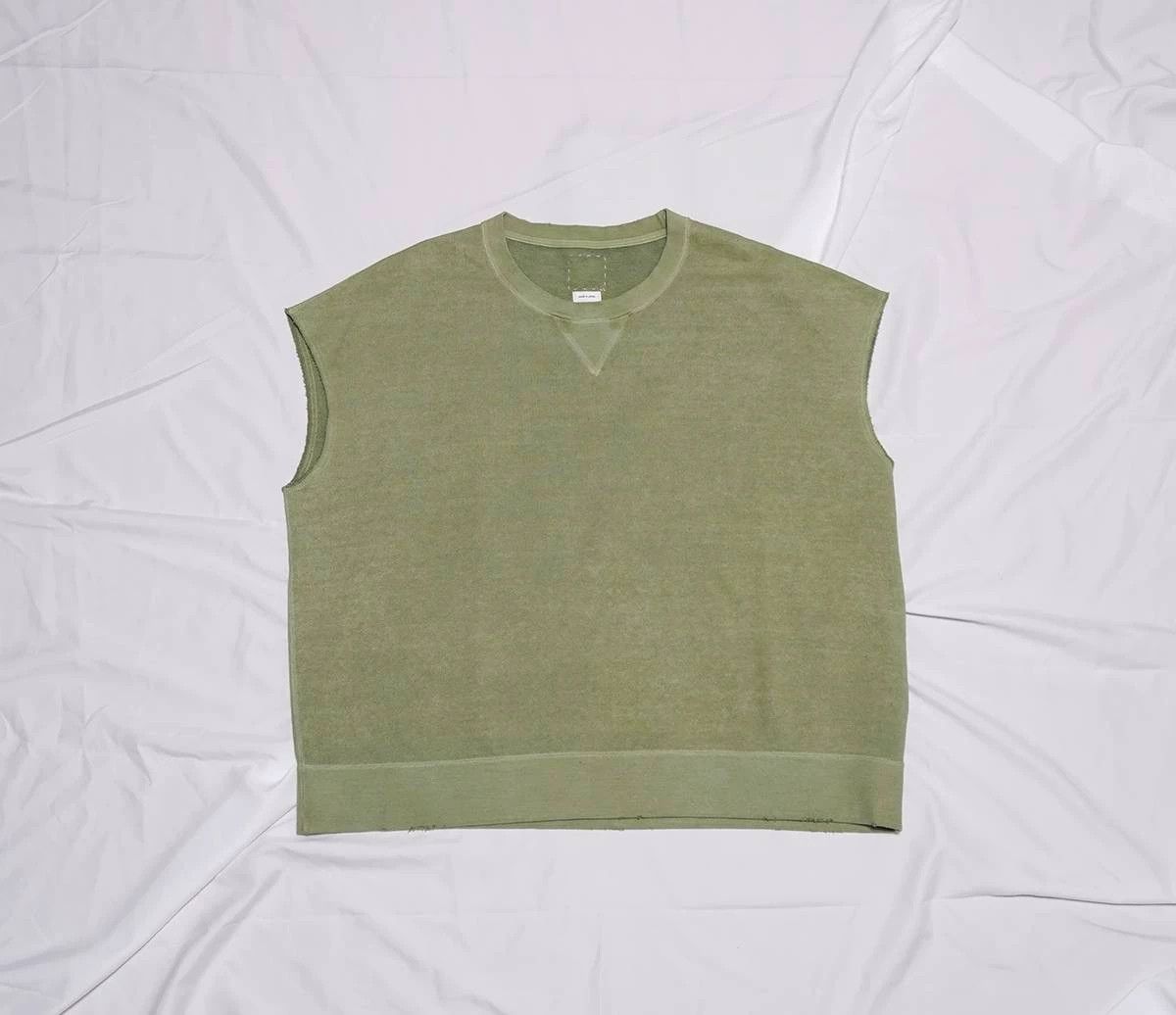 Visvim VISVIM MONDO SWEAT S/L U.D Vest 23SS Green Size 3 Size US L / EU 52-54 / 3 - 2 Thumbnail