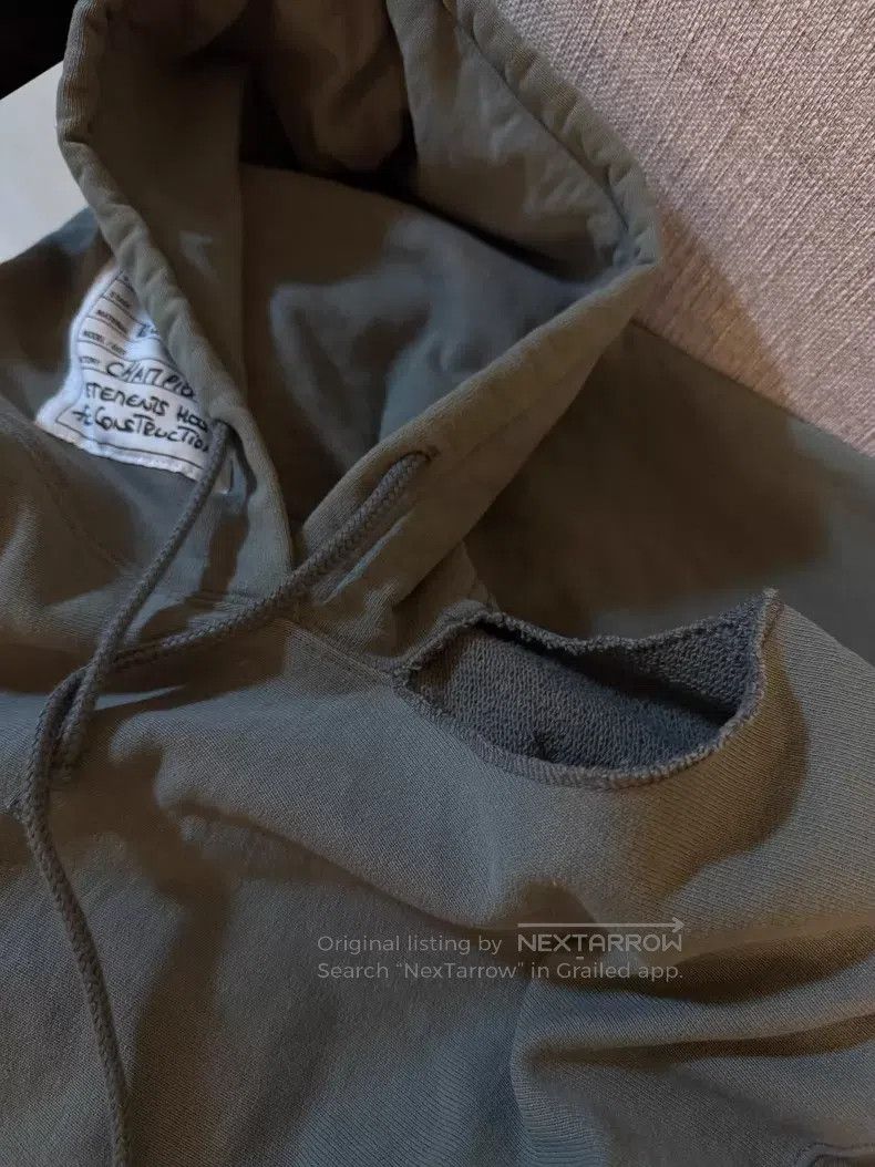Vetements Vetements Off-the-Shoulder Hoodie Size US XS / EU 42 / 0 - 5 Thumbnail